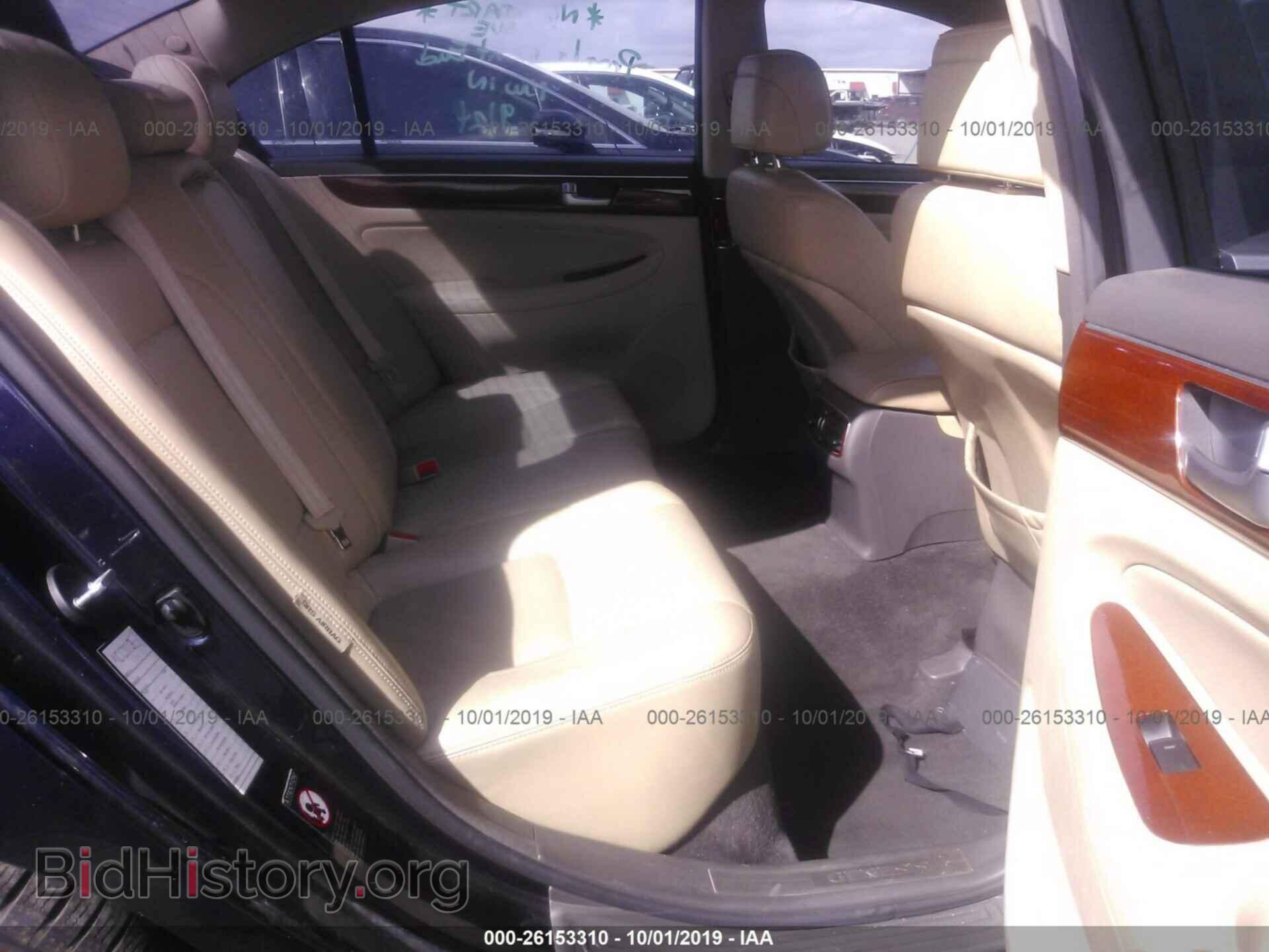 2012 HYUNDAI GENESIS - VIN: KMHGC4DD7CU175140 - Фото 8
