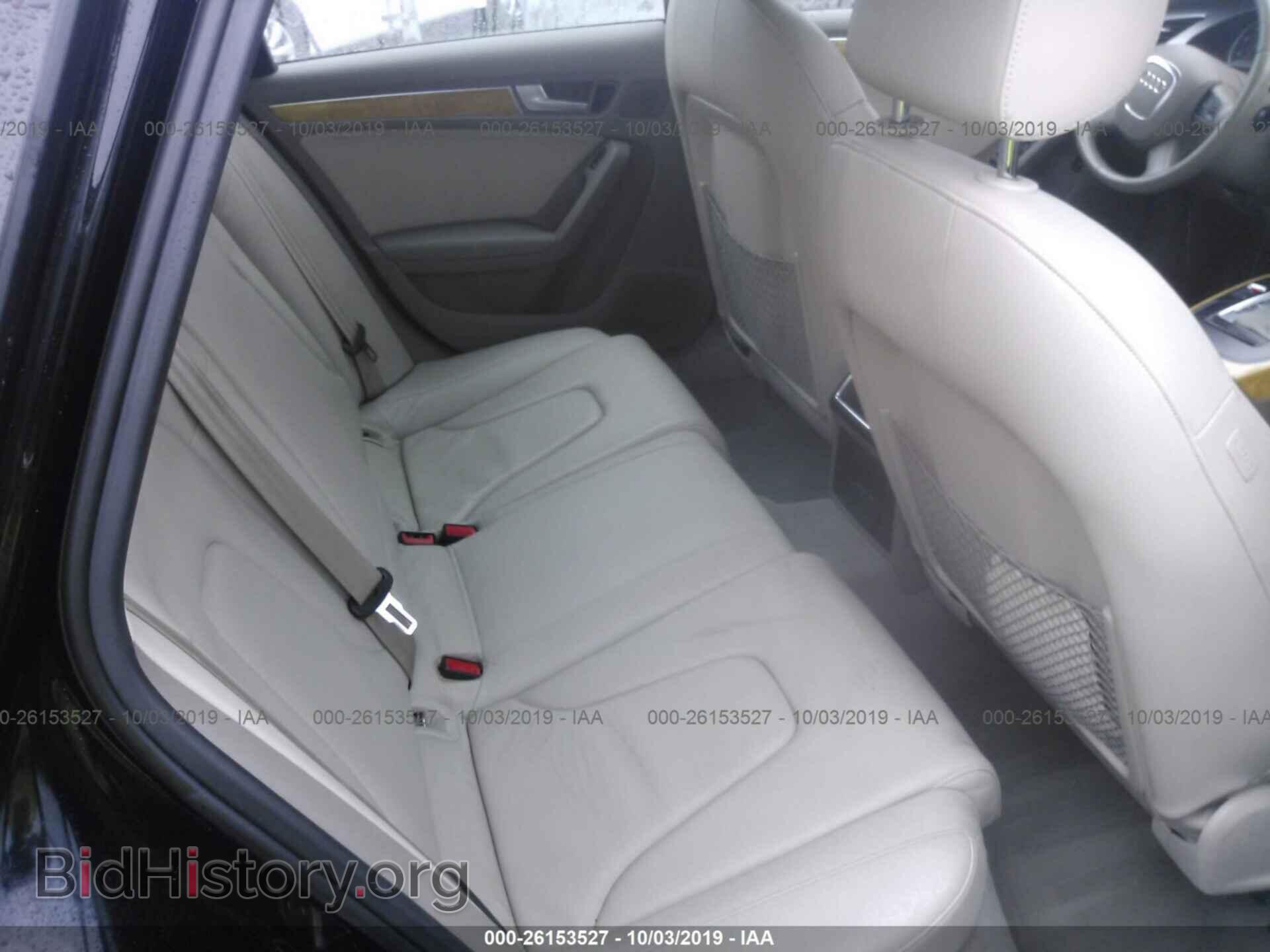 2009 AUDI A4 - VIN: WAULF78K19N013914 - Фото 8