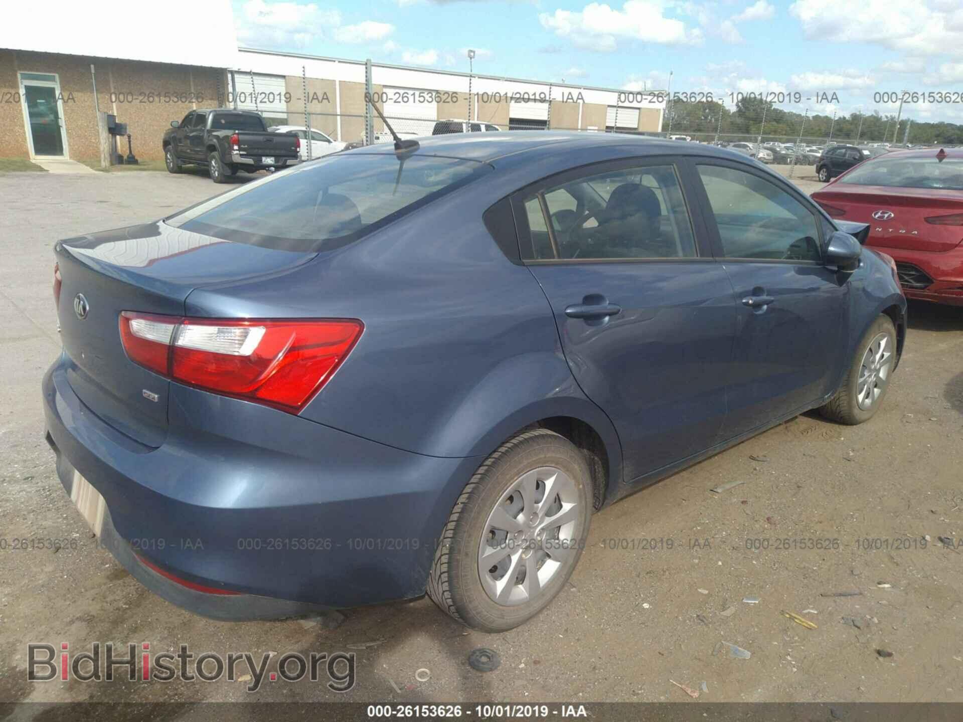 2016 KIA RIO - VIN: KNADM4A3XG6654076 - Фото 4