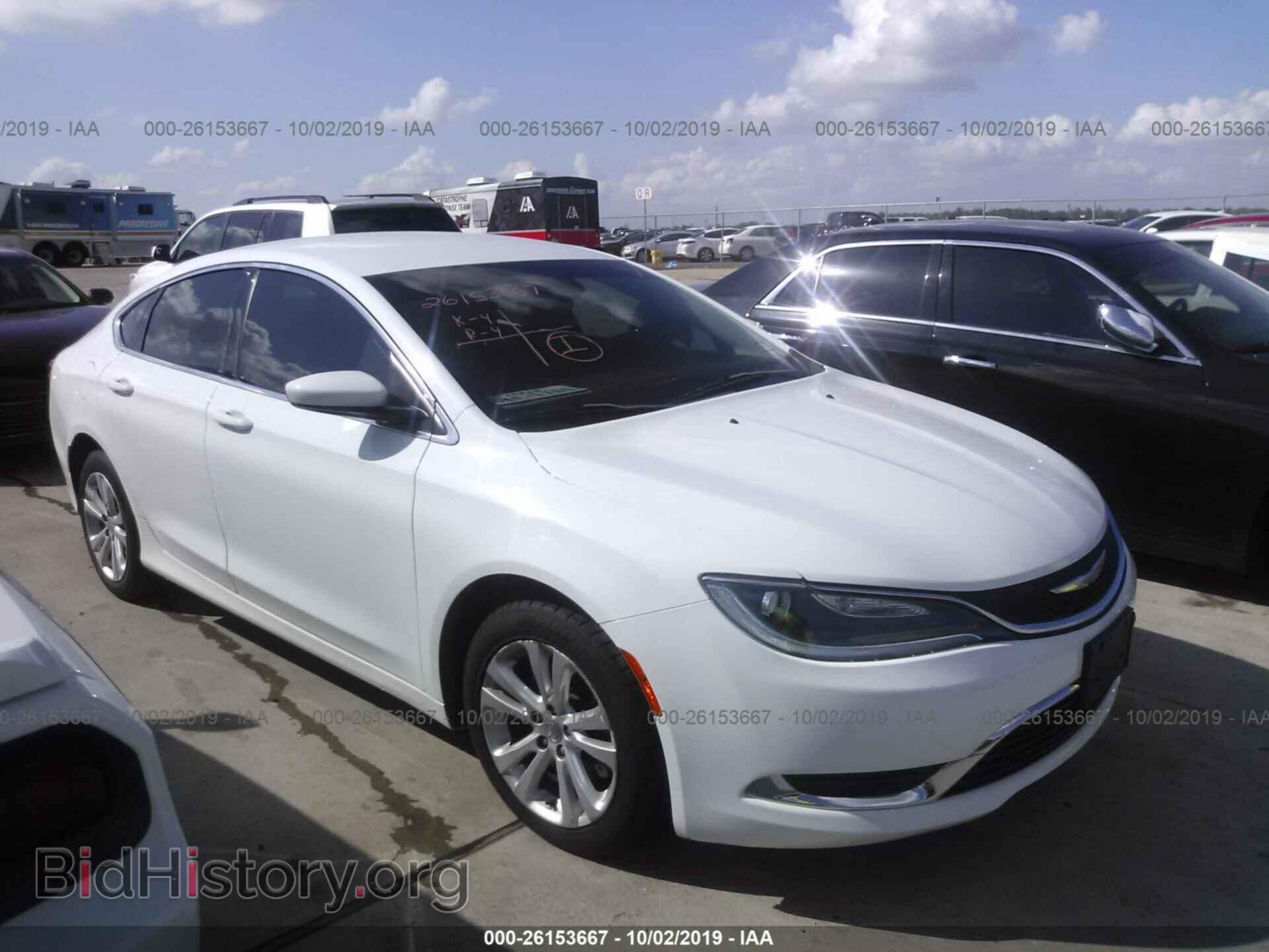 Photo 1C3CCCABXFN659273 - CHRYSLER 200 2015