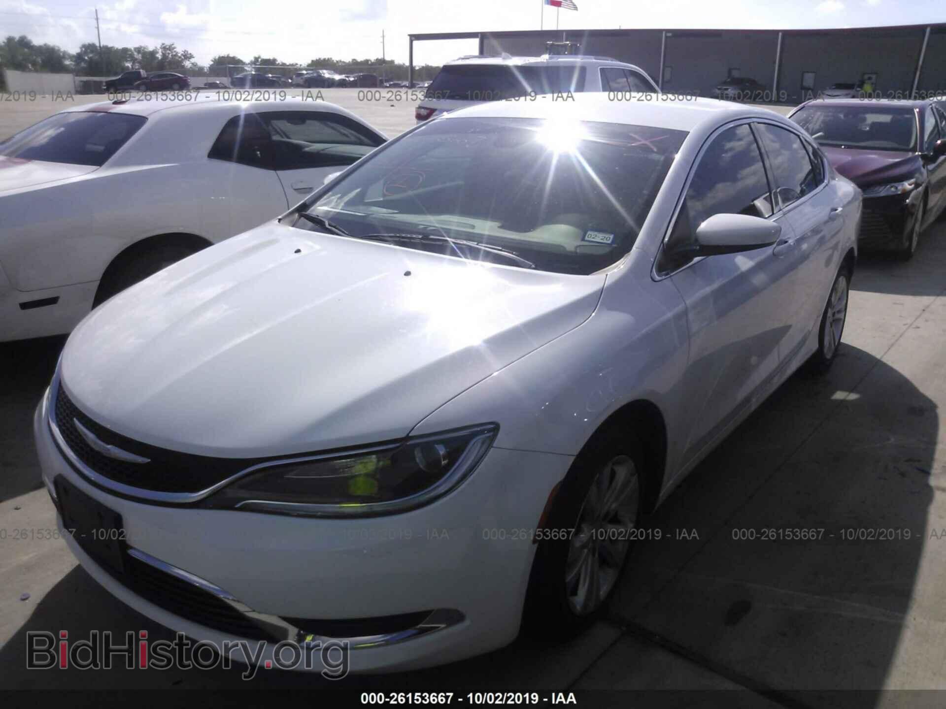 2015 CHRYSLER 200 - VIN: 1C3CCCABXFN659273 - Фото 2