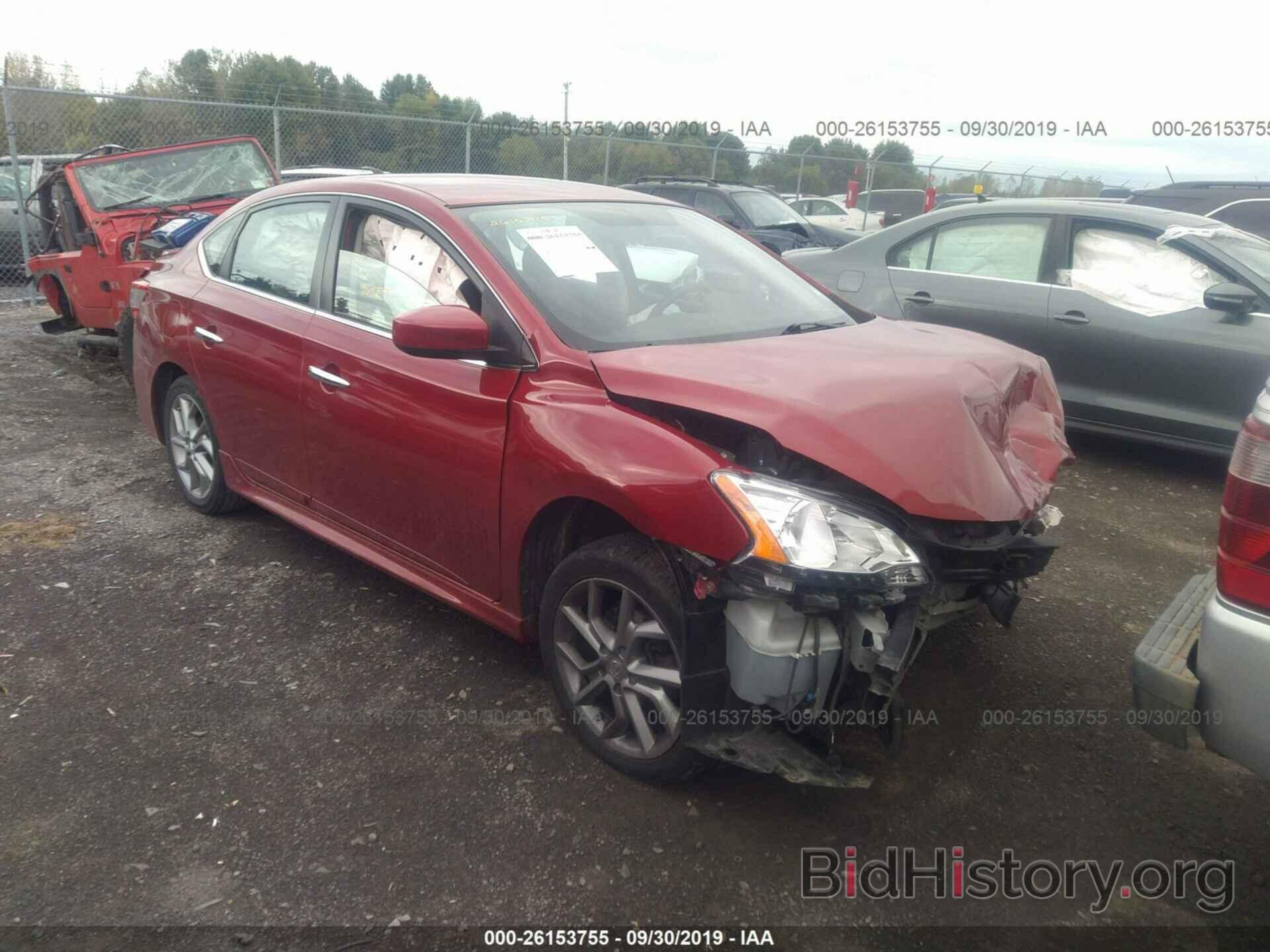 Photo 3N1AB7AP6EY310964 - NISSAN SENTRA 2014