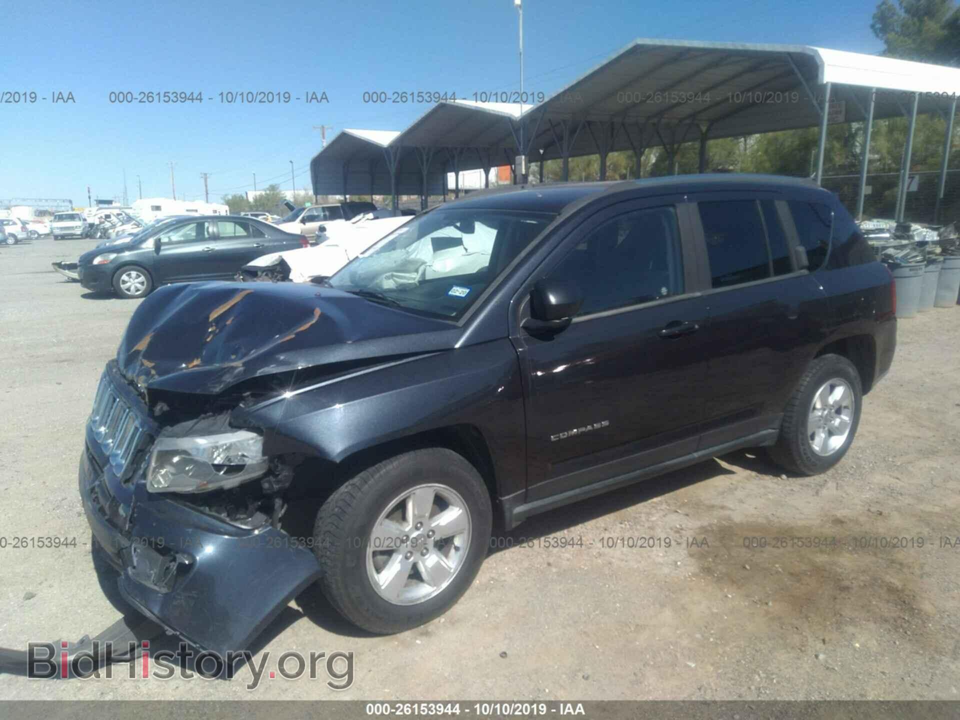 2014 JEEP COMPASS - VIN: 1C4NJCBAXED602608 - Photo 2