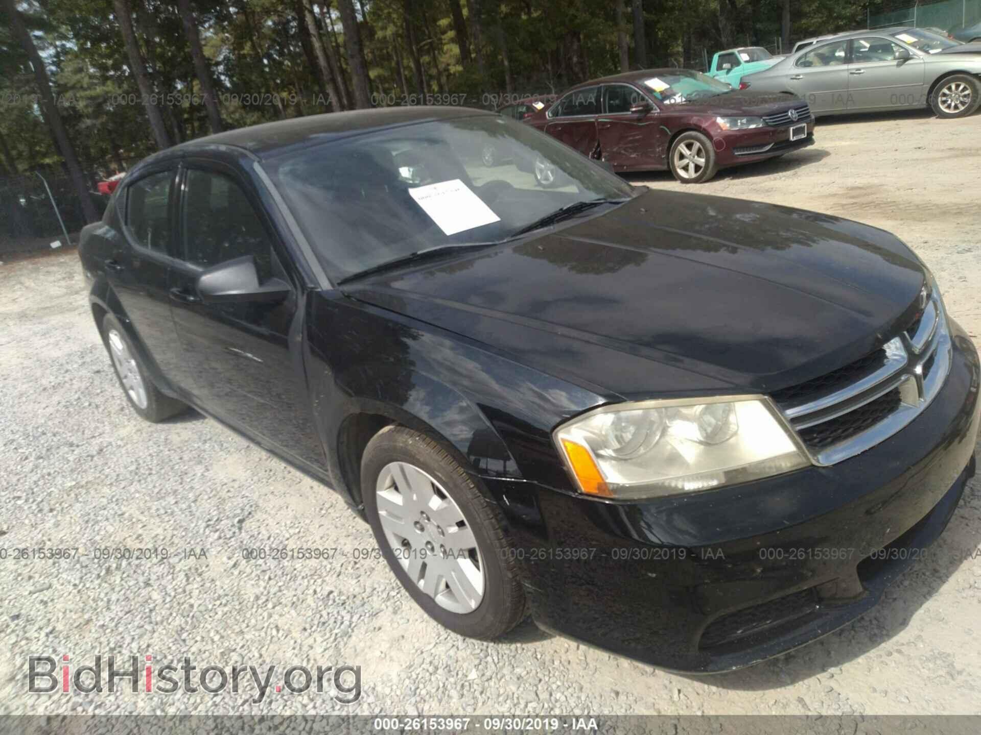 Photo 1C3CDZAB1CN275460 - Dodge Avenger 2012