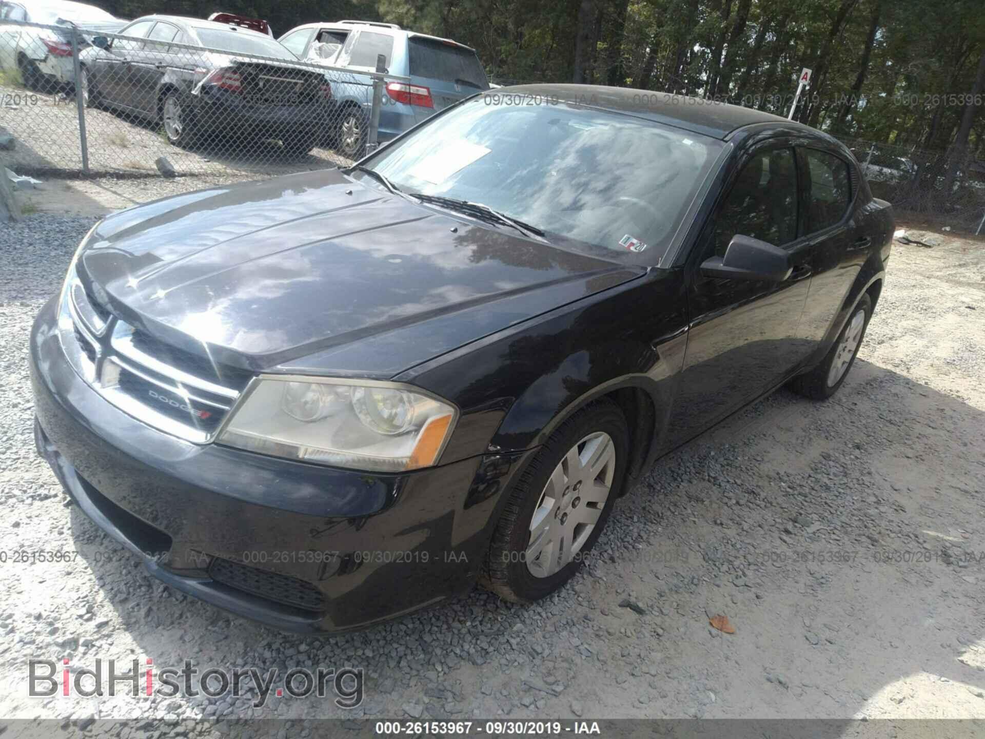 2012 Dodge Avenger - VIN: 1C3CDZAB1CN275460 - Фото 2