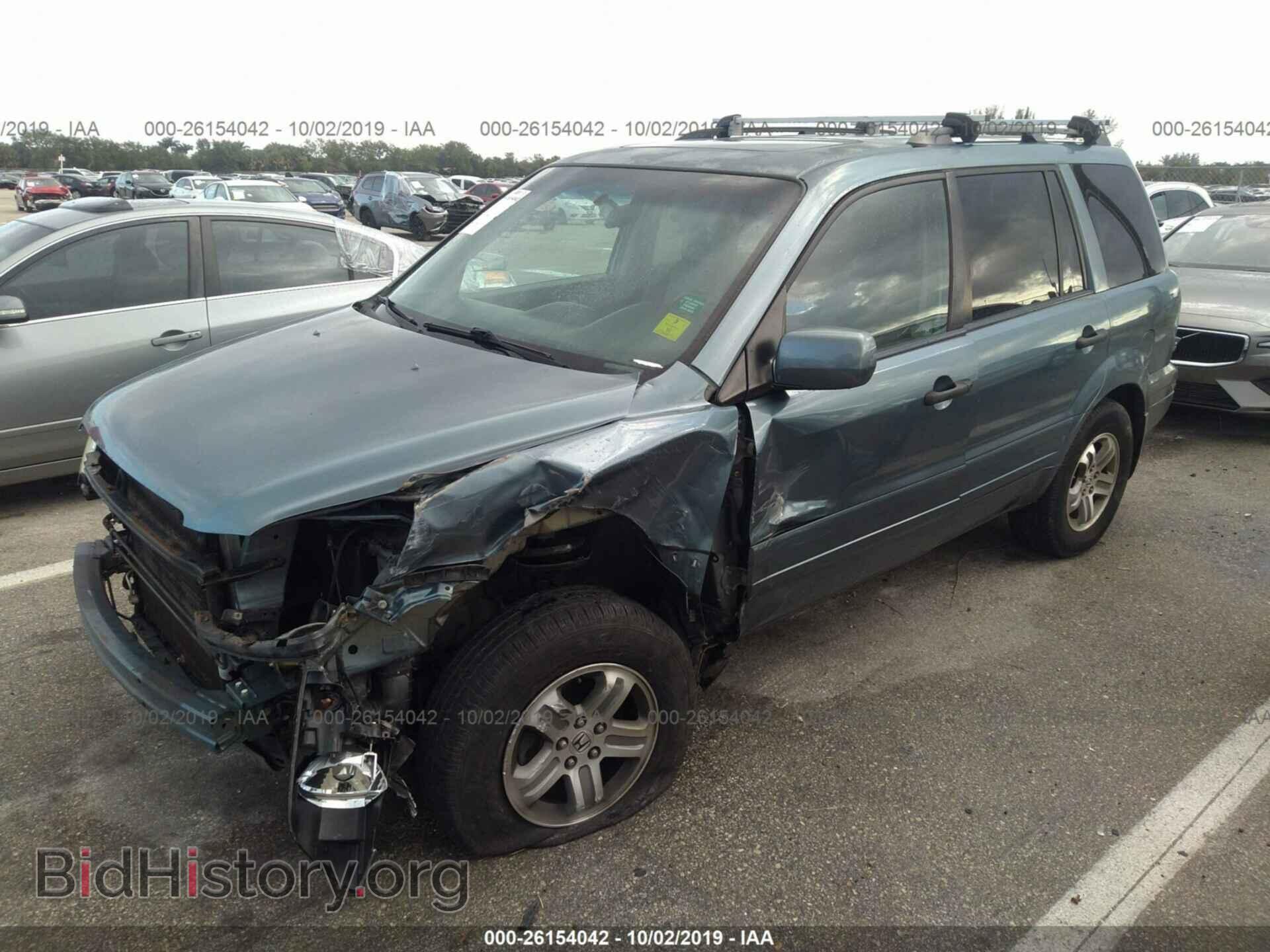 2005 HONDA PILOT - VIN: 2HKYF18525H526468 - Фото 2