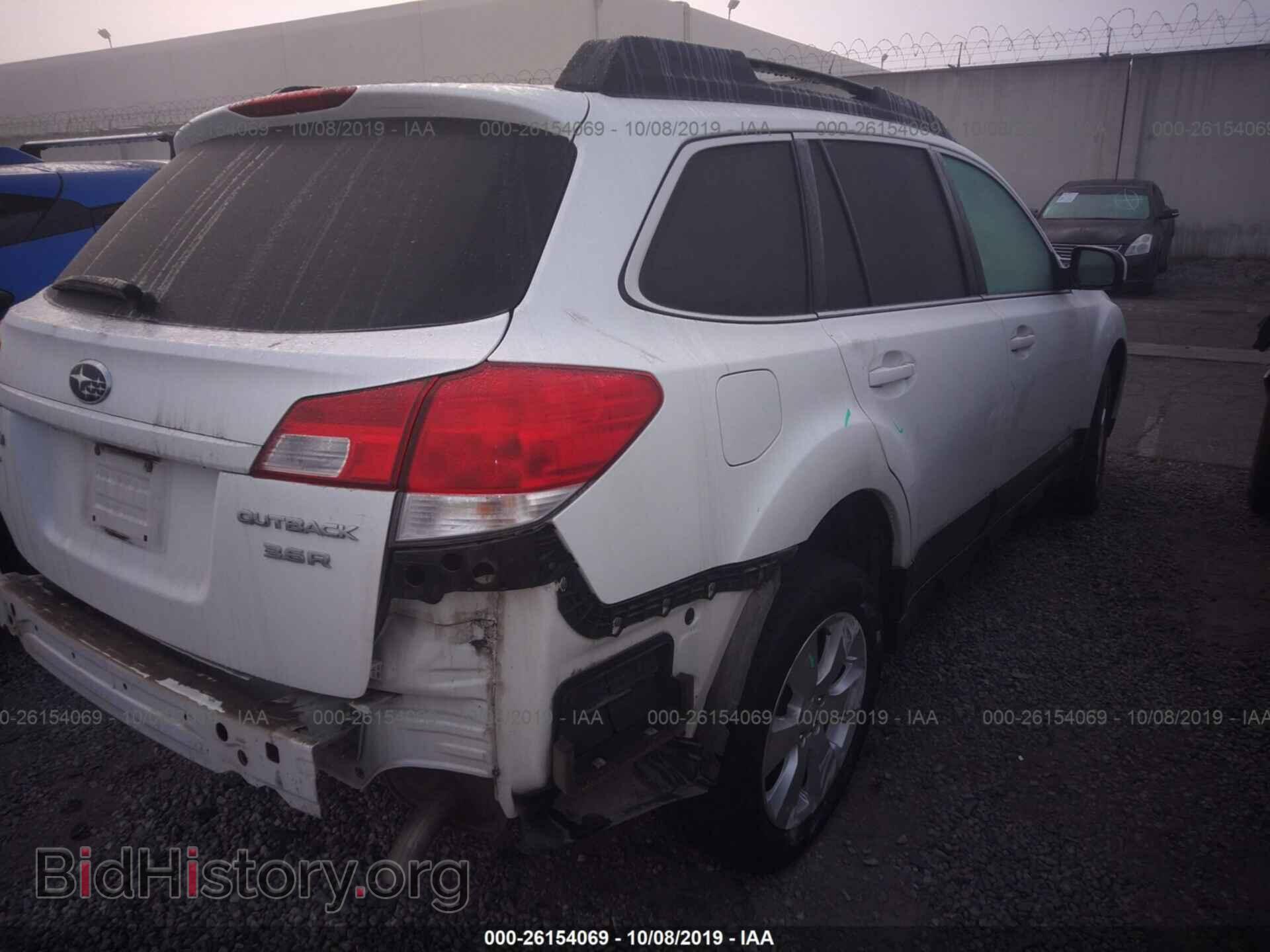 2010 SUBARU OUTBACK - VIN: 4S4BRDAC8A2316665 - Фото 4
