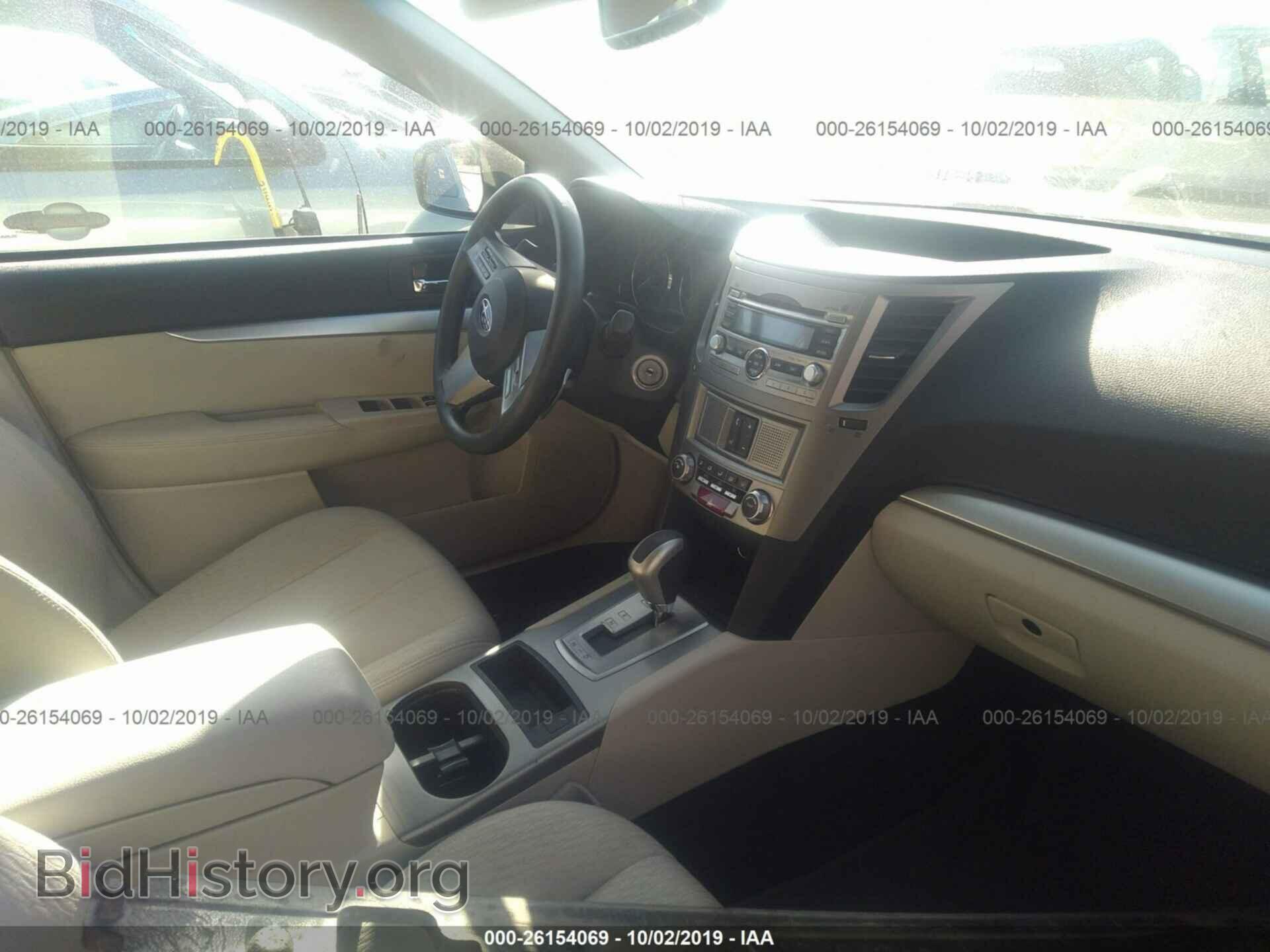 2010 SUBARU OUTBACK - VIN: 4S4BRDAC8A2316665 - Фото 5
