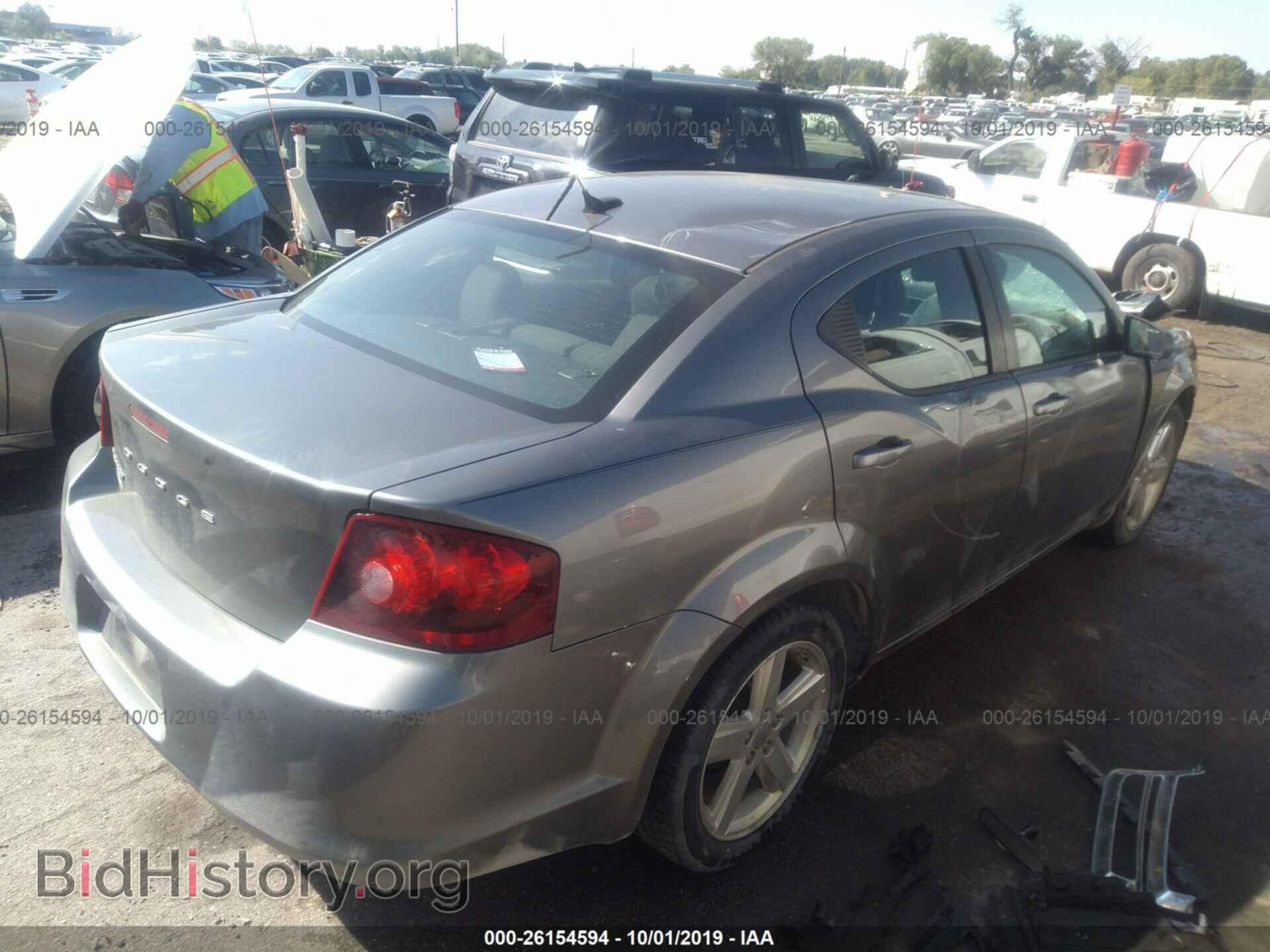 2013 DODGE AVENGER - VIN: 1C3CDZAB4DN537733 - Фото 4