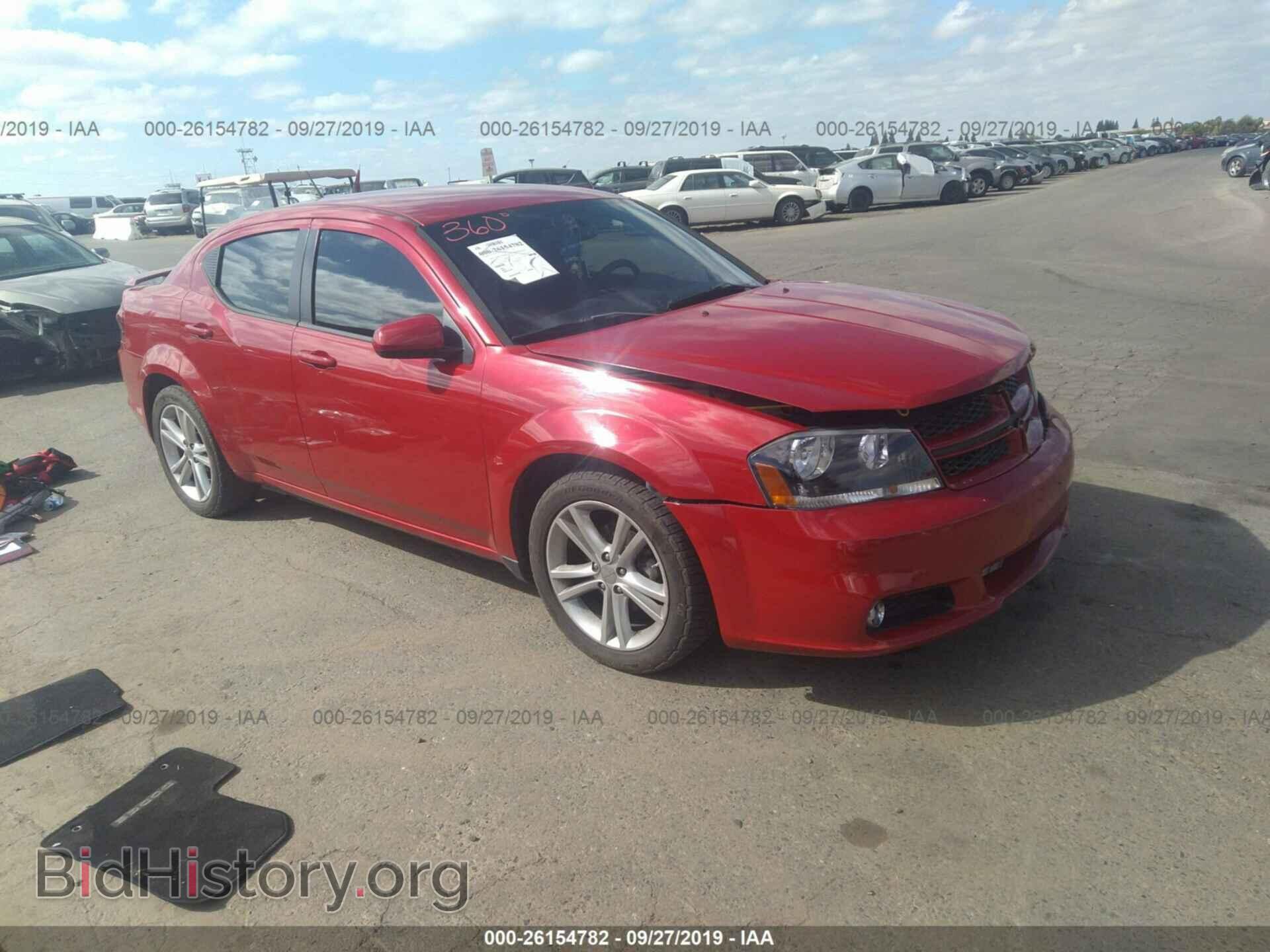 Photo 1C3CDZCB4DN677472 - DODGE AVENGER 2013