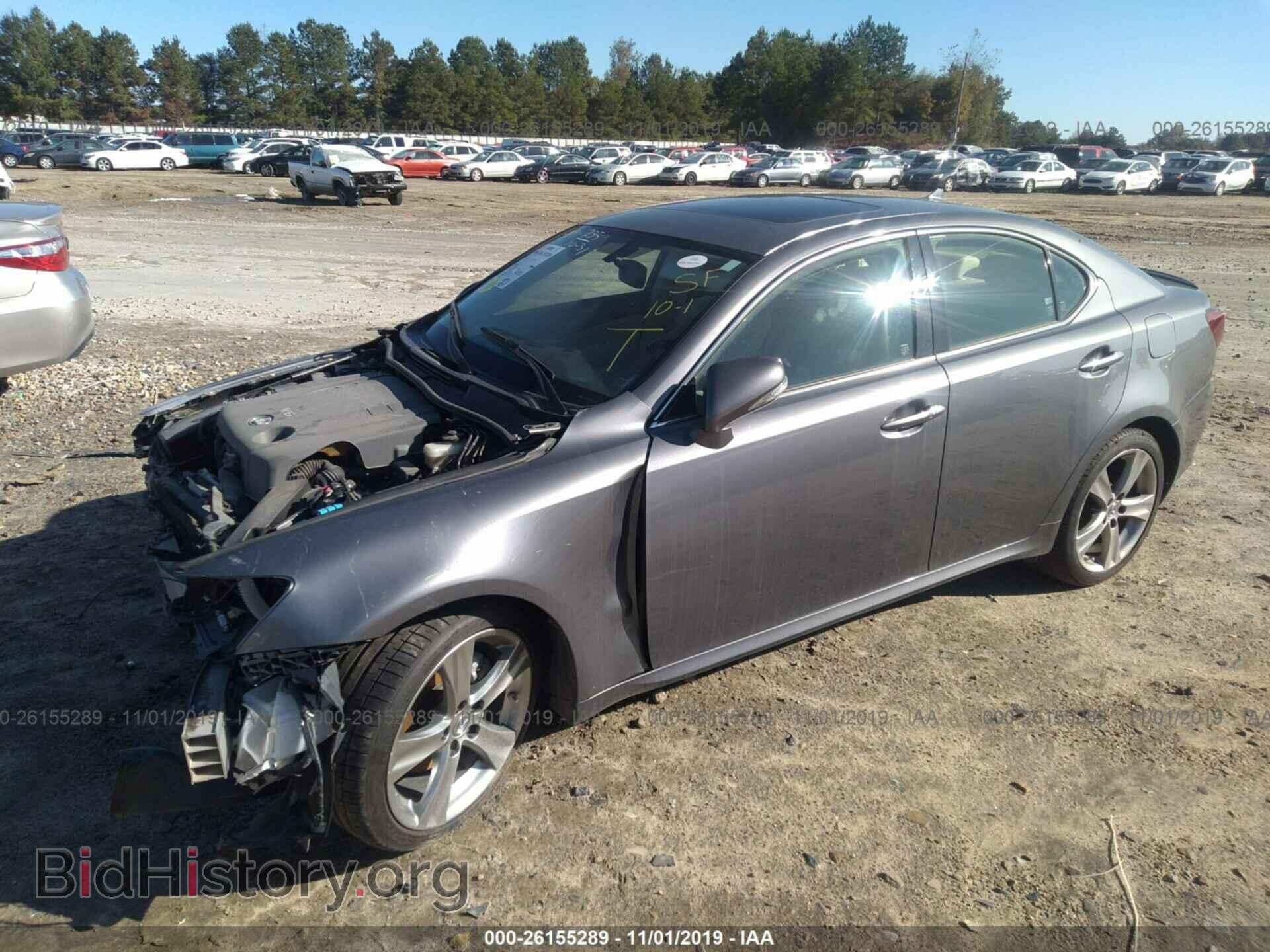 2012 LEXUS IS - VIN: JTHBF5C2XC5178408 - Фото 2