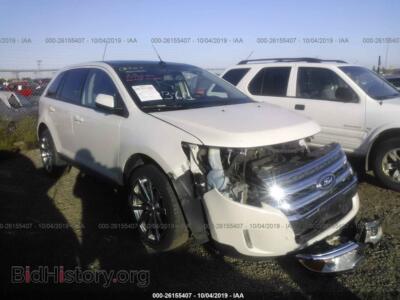 2013 Ford EDGE SEL, белый — VIN 2FMDK3JC5DBC41221, IAAI