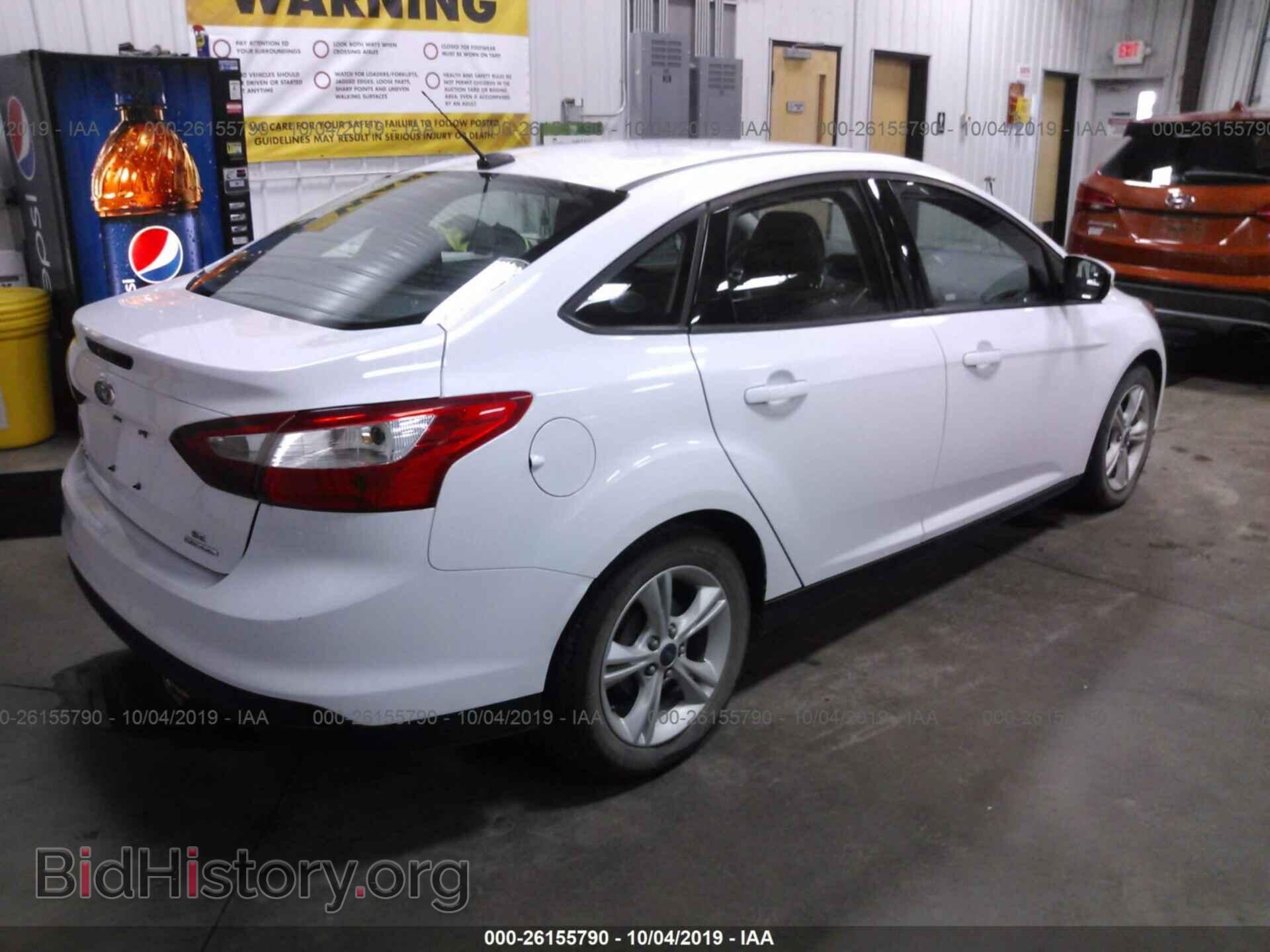 2014 FORD FOCUS - VIN: 1FADP3F2XEL431996 - Фото 4