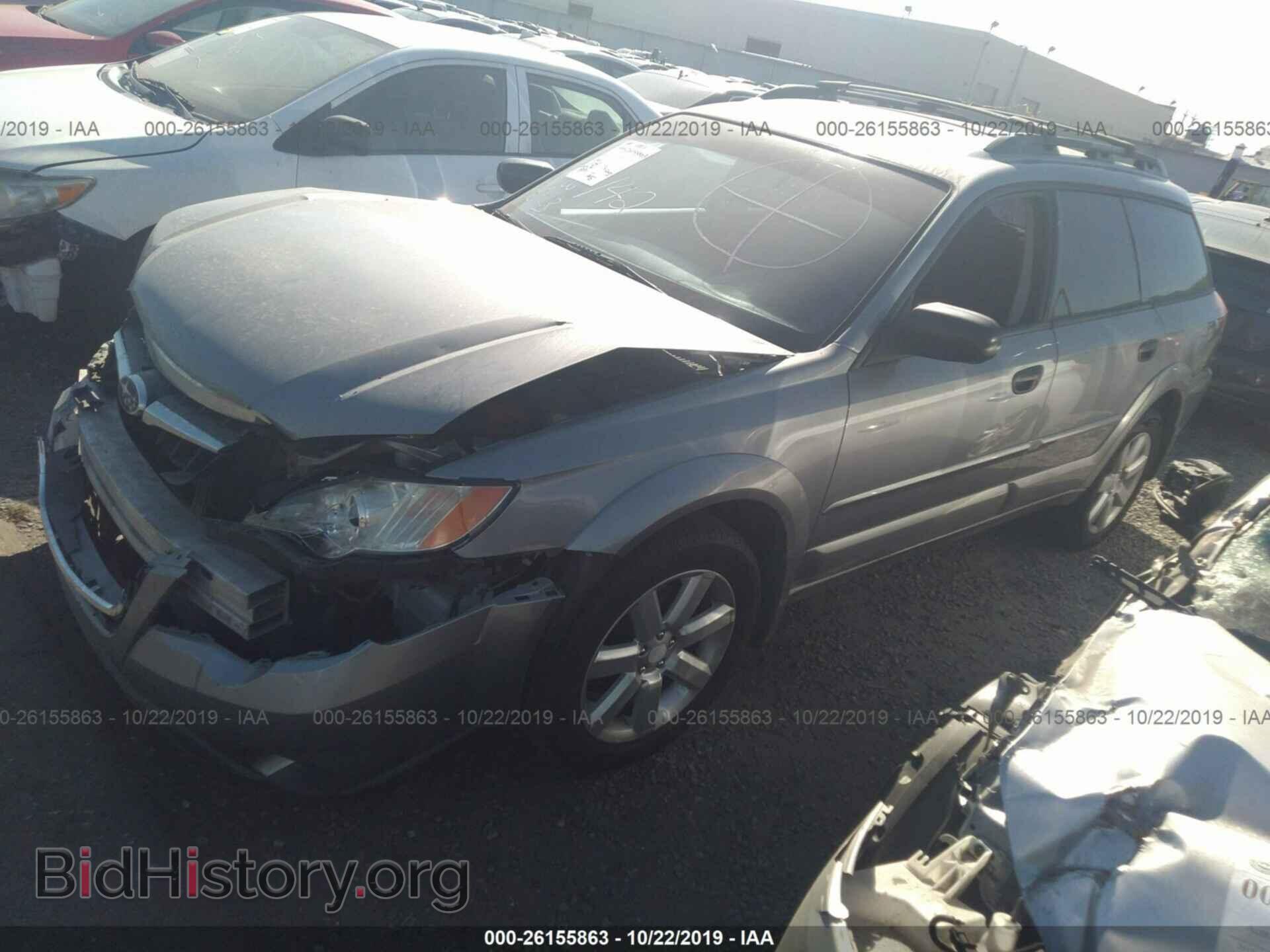 2009 SUBARU OUTBACK - VIN: 4S4BP61CX97332611 - Фото 2