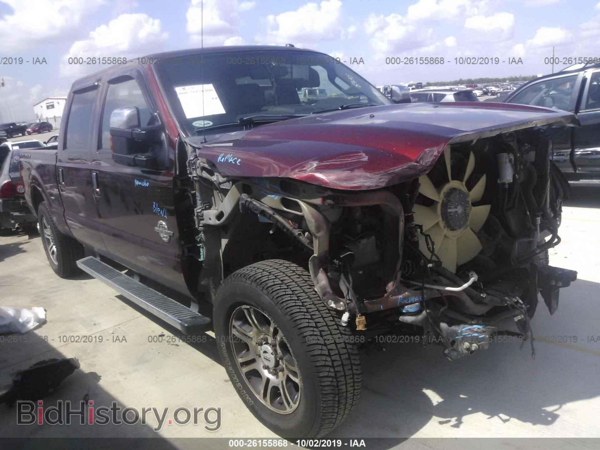 Photo 1FT7W2BT2FEA80915 - FORD F250 2015