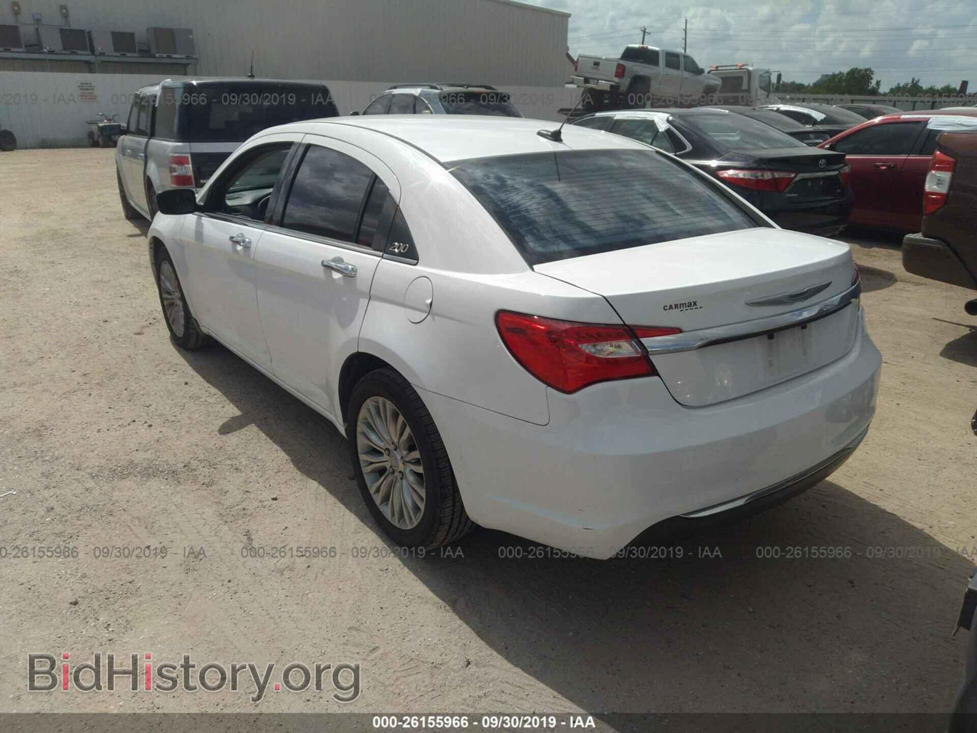 2012 CHRYSLER 200 - VIN: 1C3CCBCB4CN263357 - Photo 3