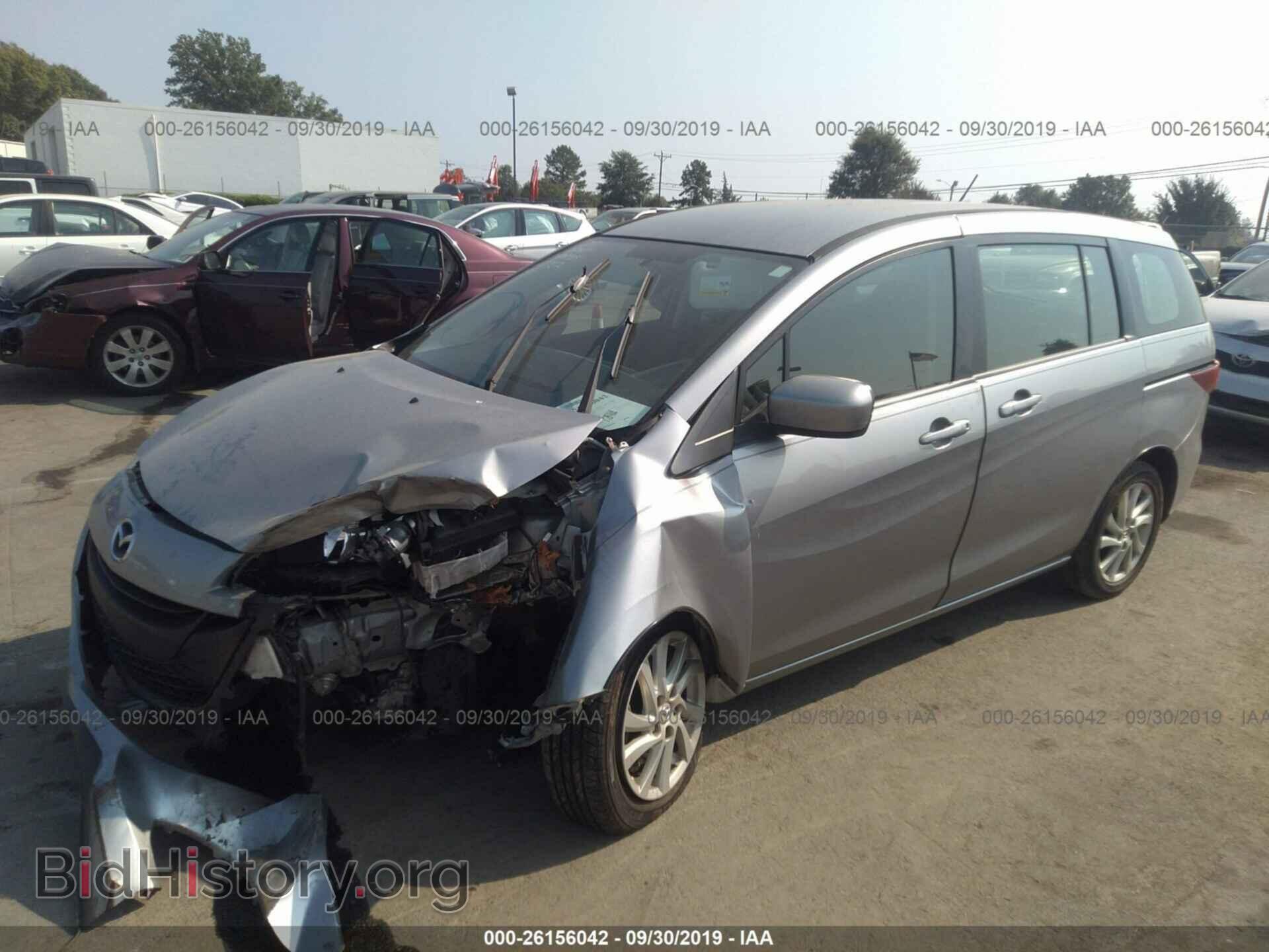 2012 MAZDA 5 - VIN: JM1CW2BL6C0110702 - Фото 2