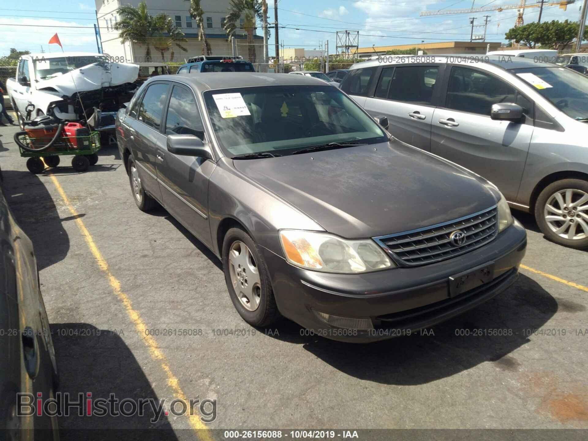 Photo 4T1BF28B23U324777 - TOYOTA AVALON 2003
