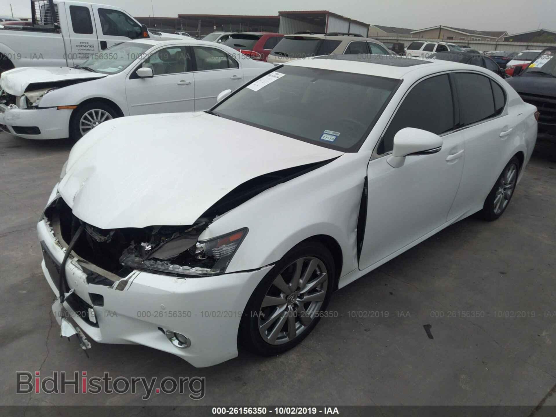 2013 LEXUS GS - VIN: JTHBE1BL5D5024633 - Фото 2
