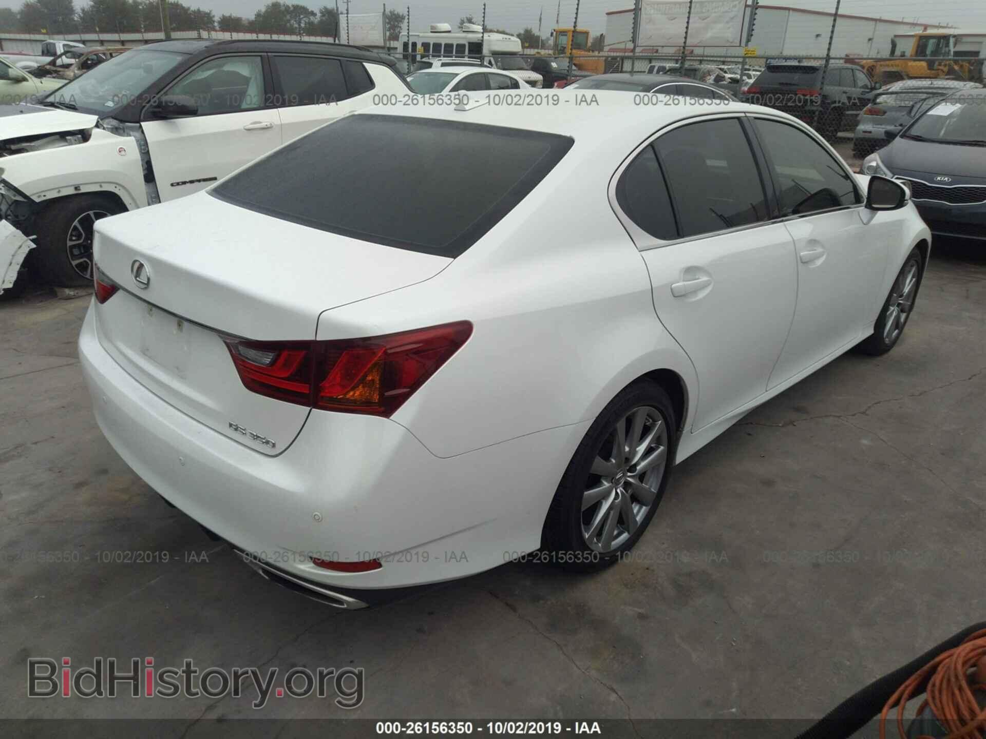 2013 LEXUS GS - VIN: JTHBE1BL5D5024633 - Фото 4