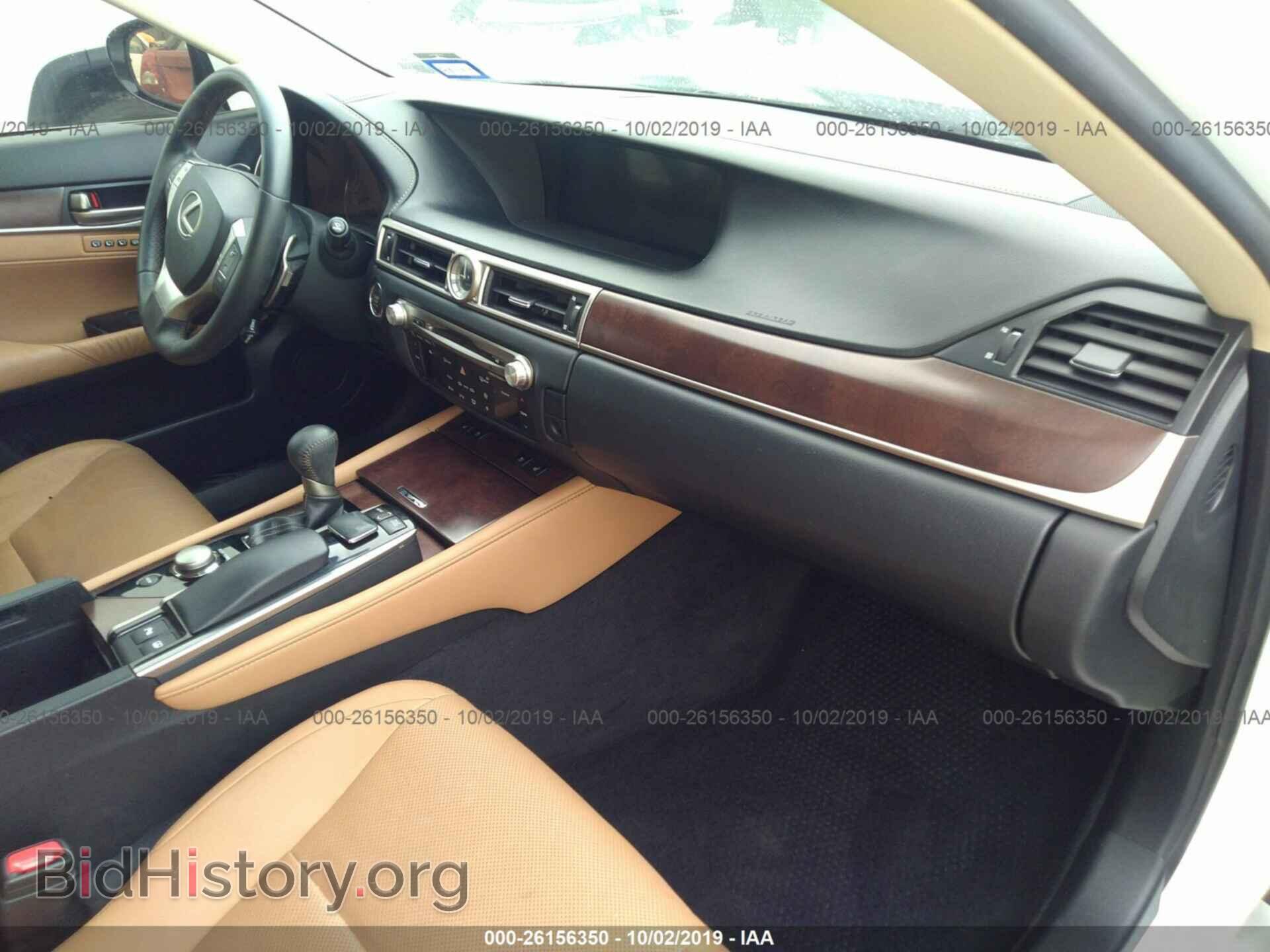 2013 LEXUS GS - VIN: JTHBE1BL5D5024633 - Фото 5