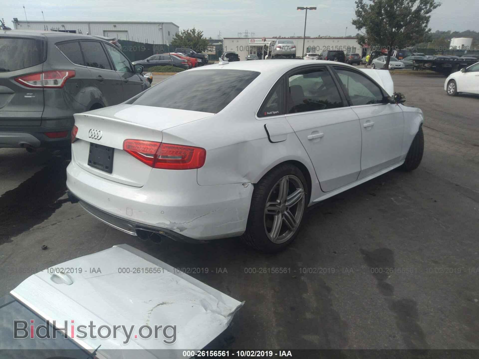 2014 AUDI S4 - VIN: WAUBGAFL5EA048670 - Фото 4