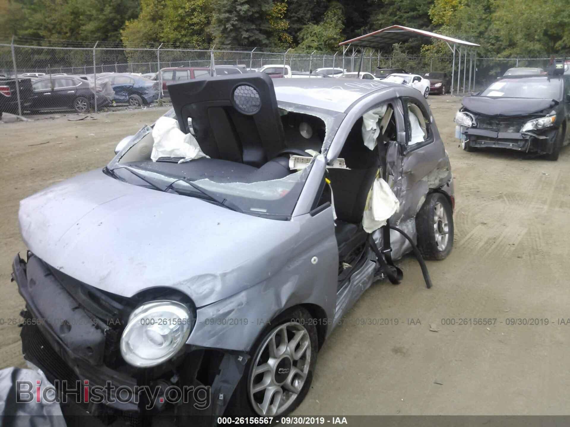 2015 FIAT 500 - VIN: 3C3CFFAR7FT623997 - Photo 2
