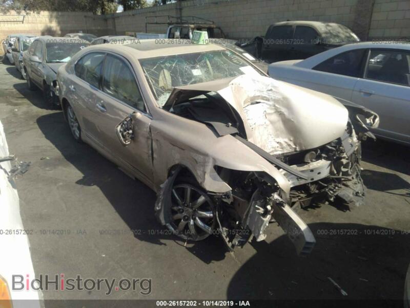 2010 Lexus LS 460 (VIN JTHBL5EFXA5091663) — photo 1 of 10, IAAI, damage: front end