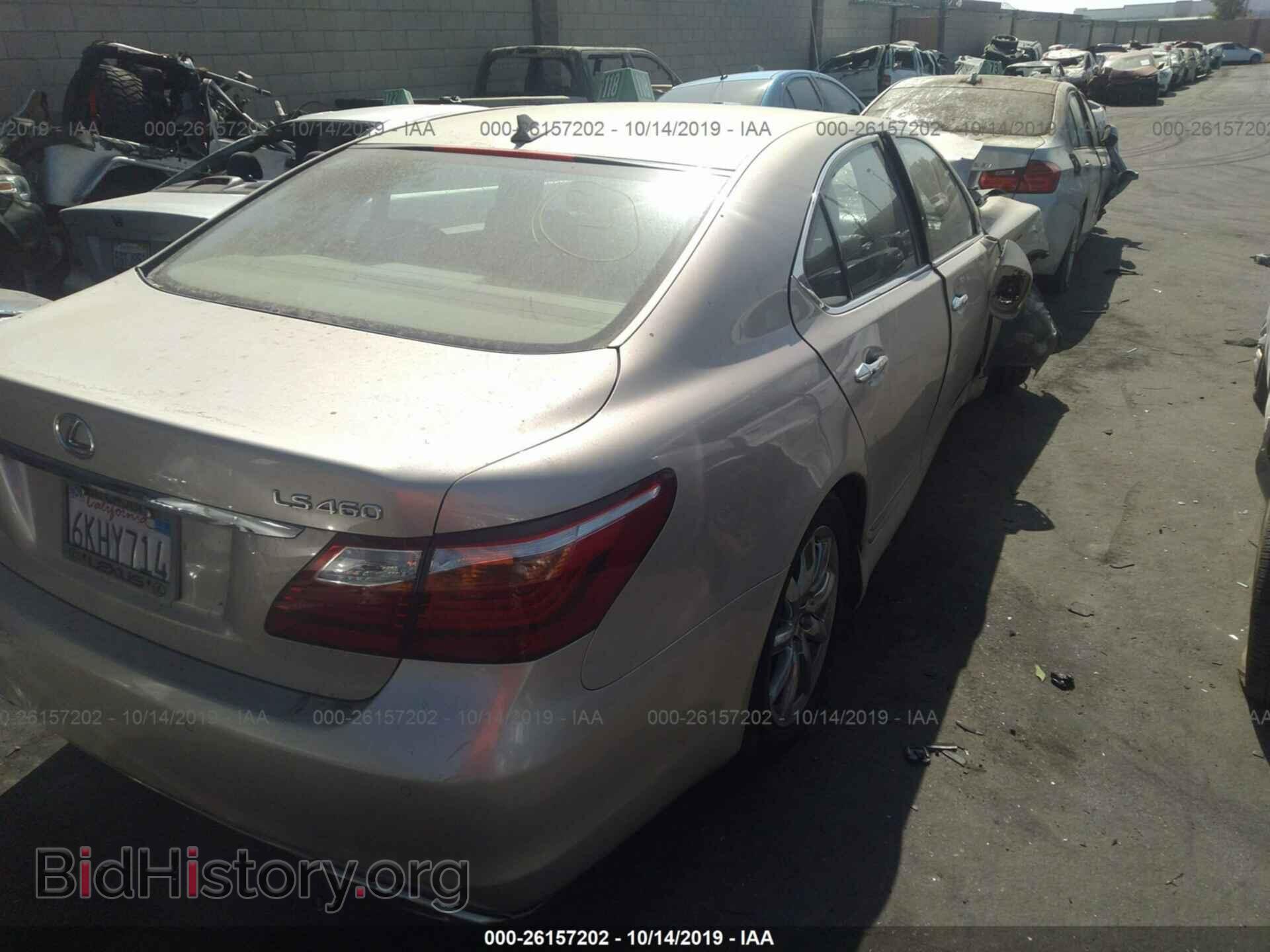 2010 LEXUS LS - VIN: JTHBL5EFXA5091663 - Фото 4