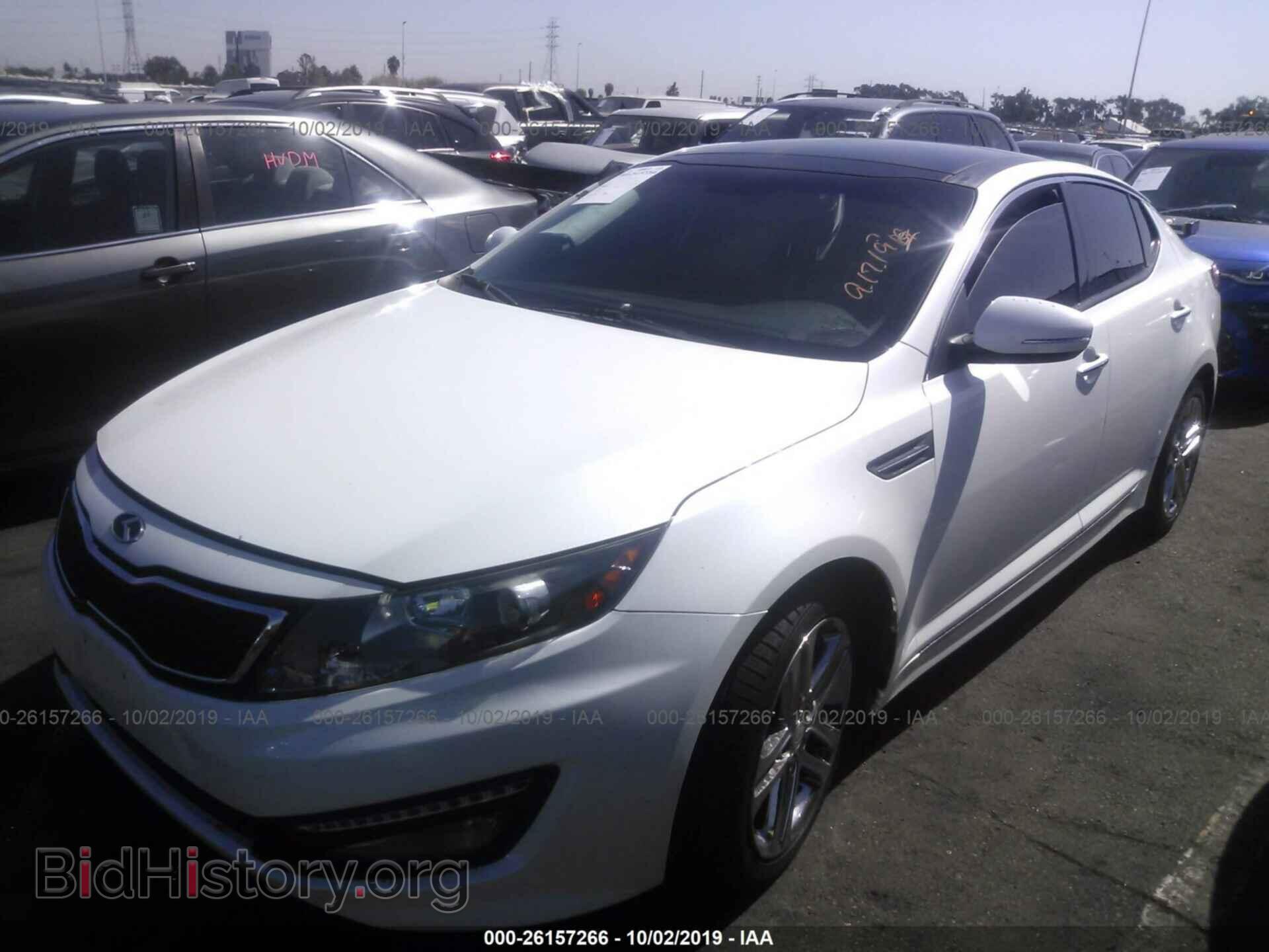 2013 KIA OPTIMA - VIN: 5XXGR4A6XDG139779 - Фото 2