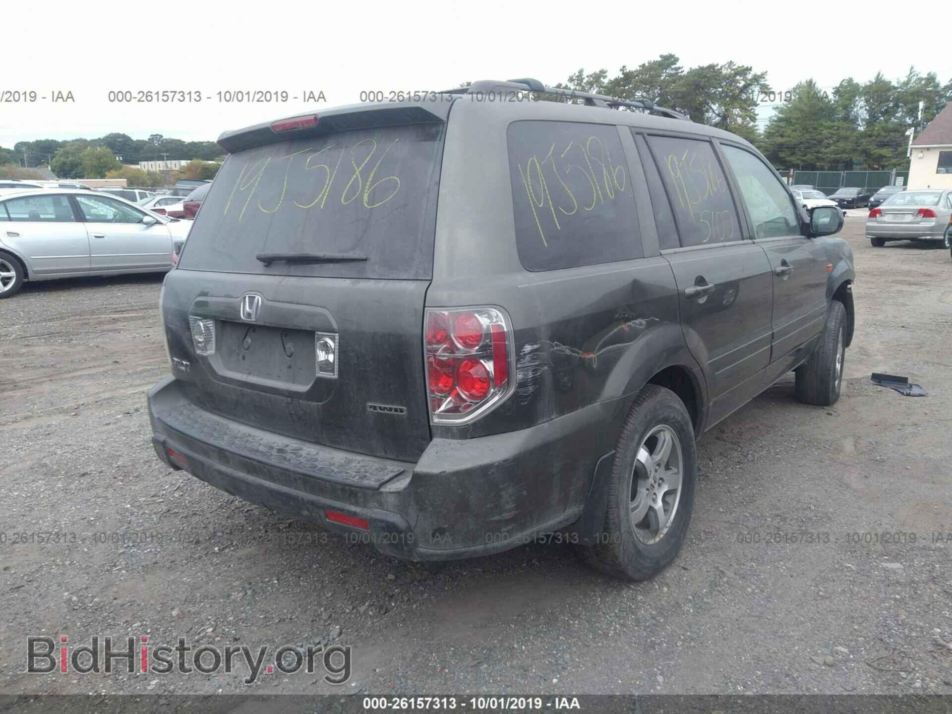 2006 HONDA PILOT - VIN: 5FNYF18696B010844 - Фото 4