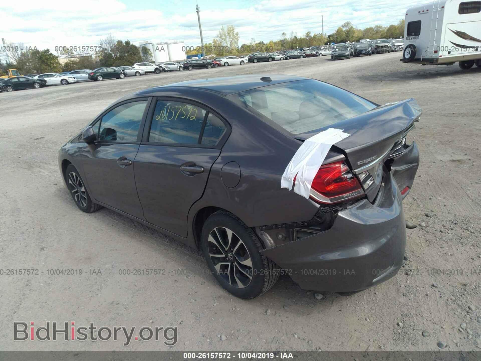 2013 HONDA CIVIC - VIN: 19XFB2F98DE087813 - Фото 3