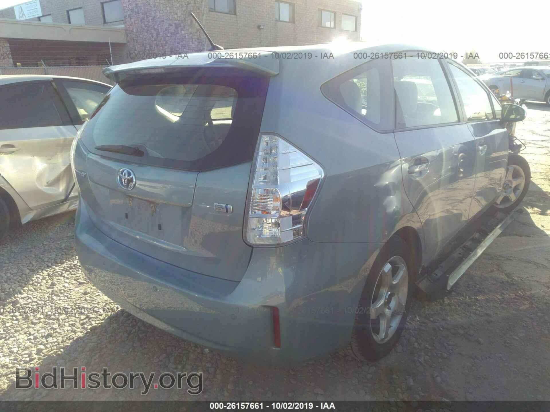 2014 TOYOTA PRIUS V - VIN: JTDZN3EU2EJ001674 - Фото 4