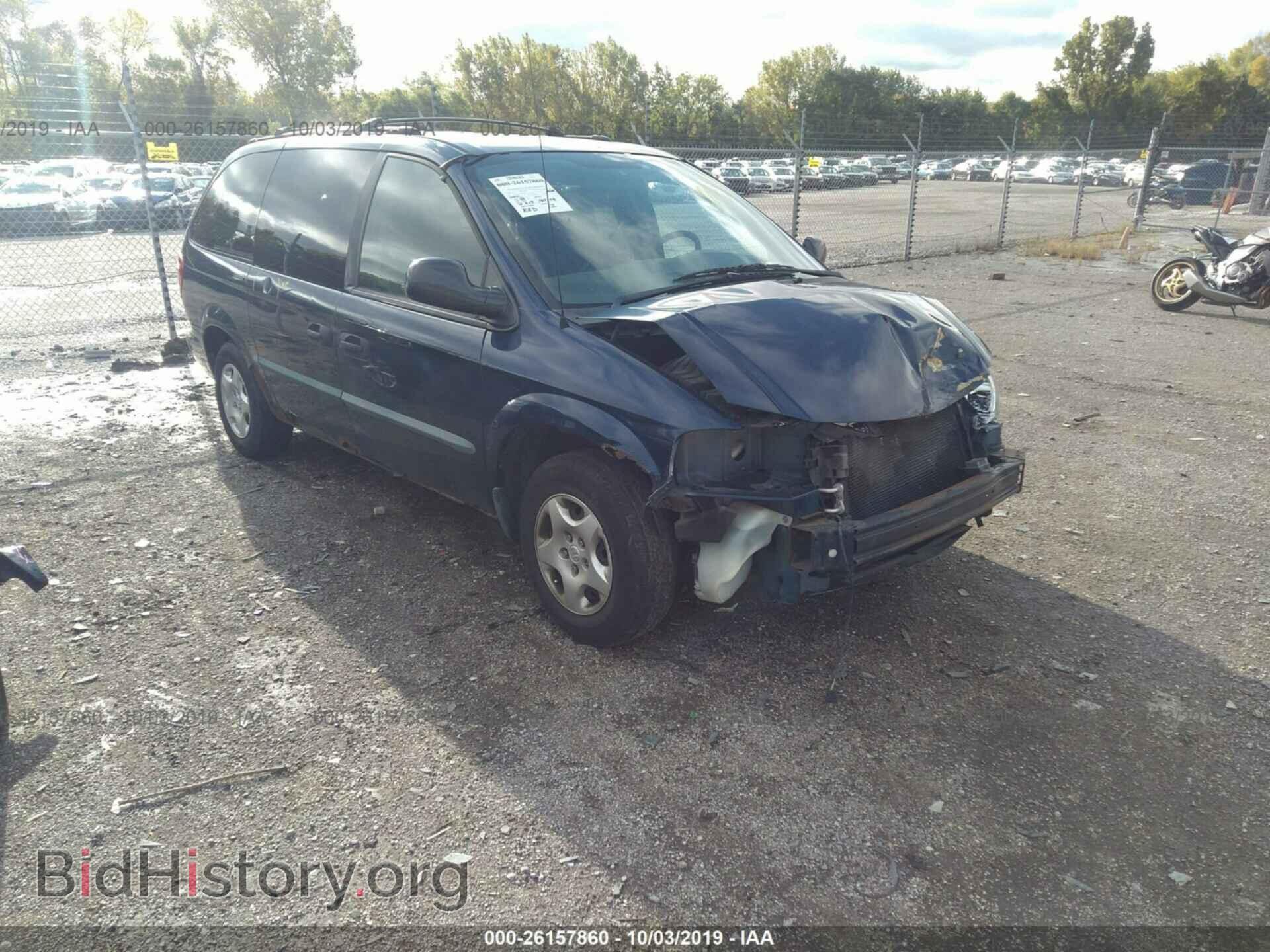 Фотография 1B4GP24372B603445 - DODGE GRAND CARAVAN 2002