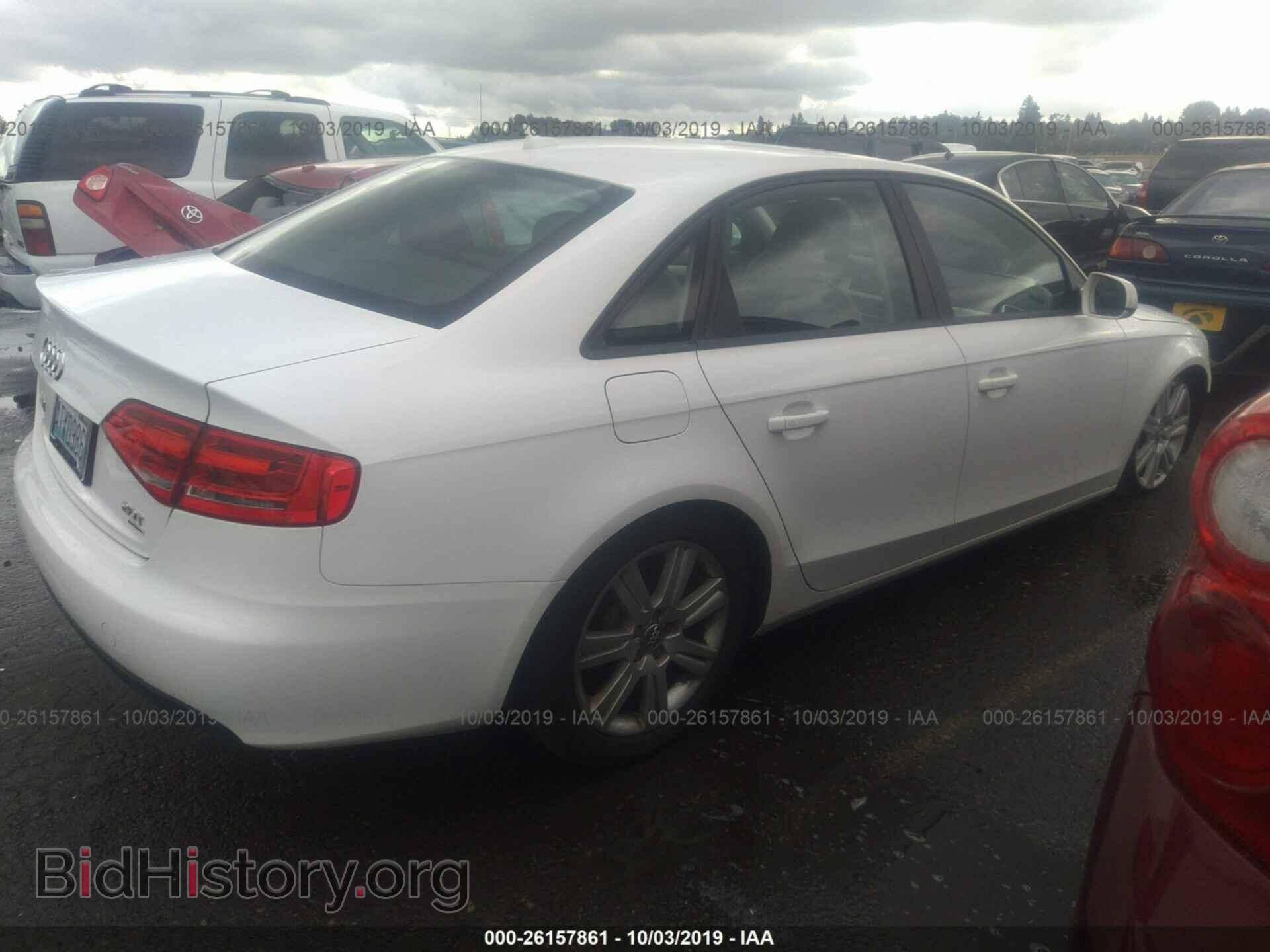 2011 AUDI A4 - VIN: WAUBFAFL5BN041872 - Photo 4