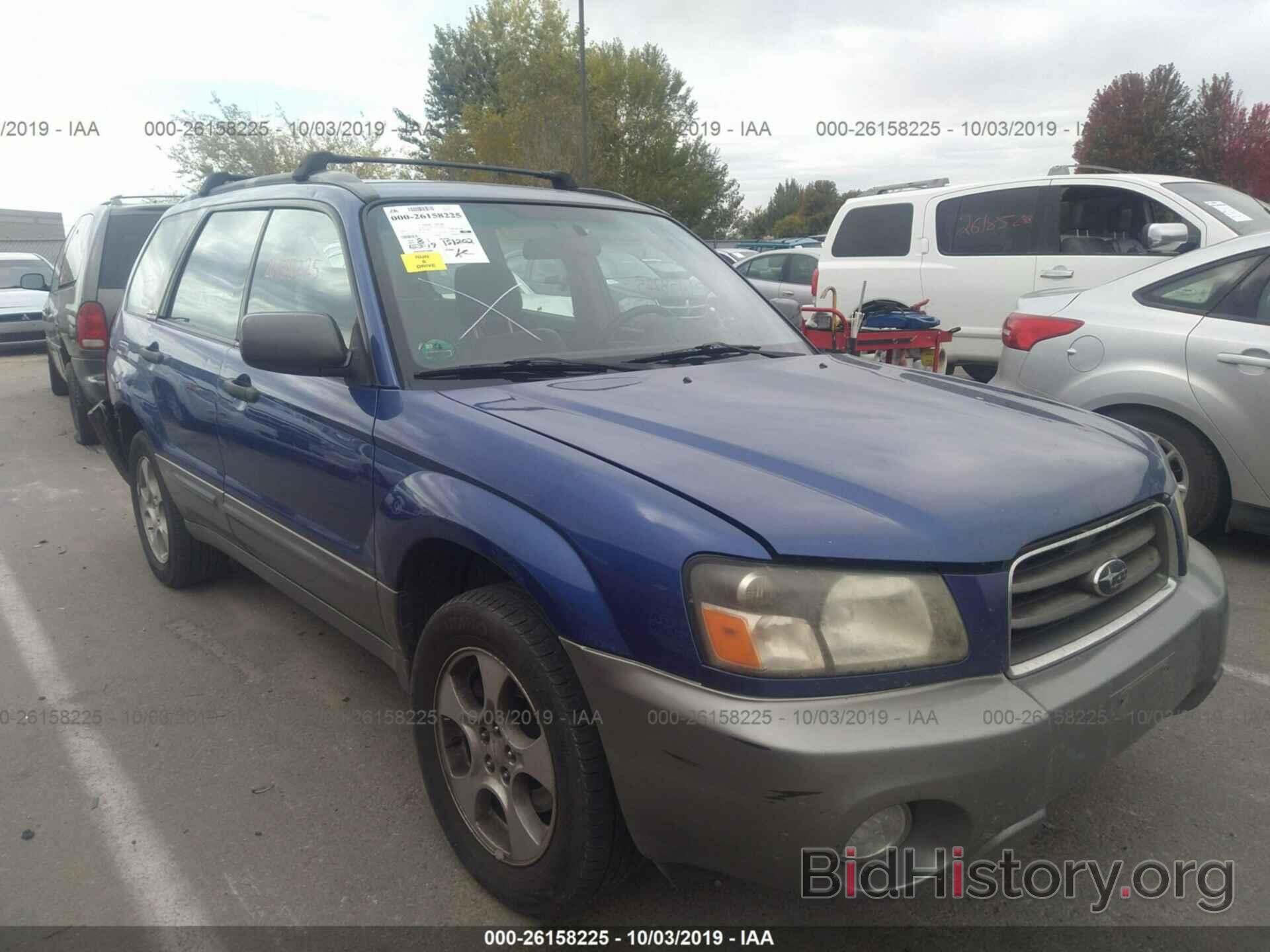 Photo JF1SG65613H742195 - SUBARU FORESTER 2003