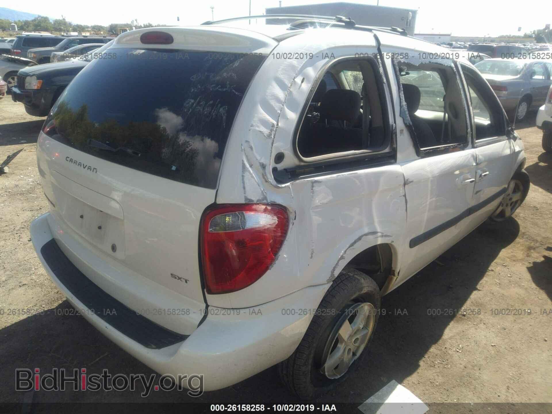 2007 DODGE CARAVAN - VIN: 1D4GP45R27B124734 - Фото 4