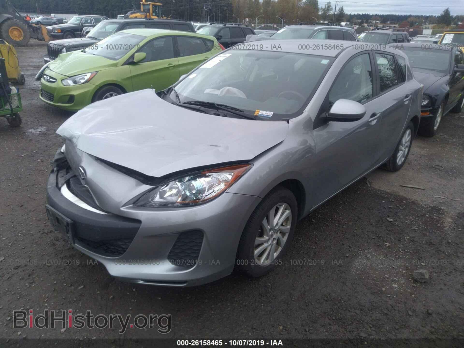 2012 MAZDA 3 - VIN: JM1BL1L88C1558474 - Фото 2