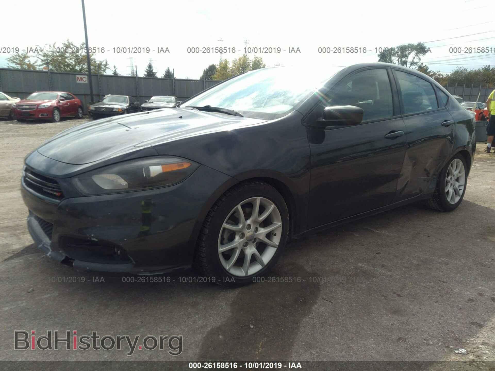 2013 DODGE DART - VIN: 1C3CDFBA2DD322555 - Фото 2