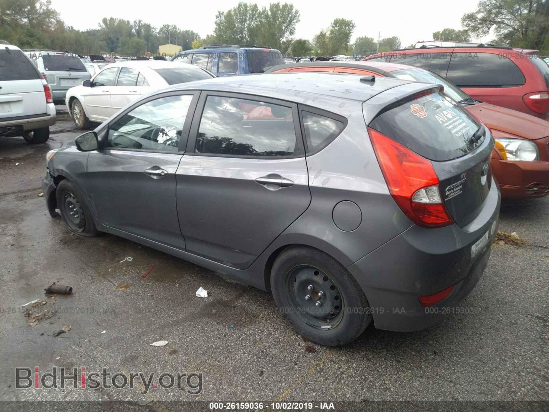 2014 HYUNDAI ACCENT - VIN: KMHCT5AE2EU141790 - Фото 3