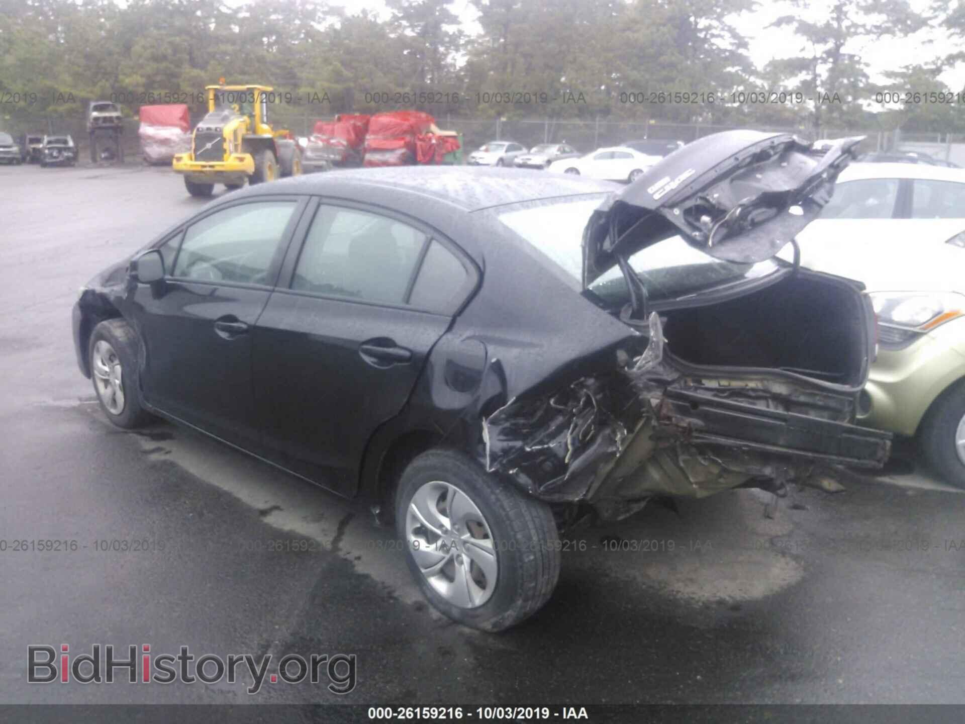 2013 HONDA CIVIC - VIN: 2HGFB2F56DH531029 - Фото 3