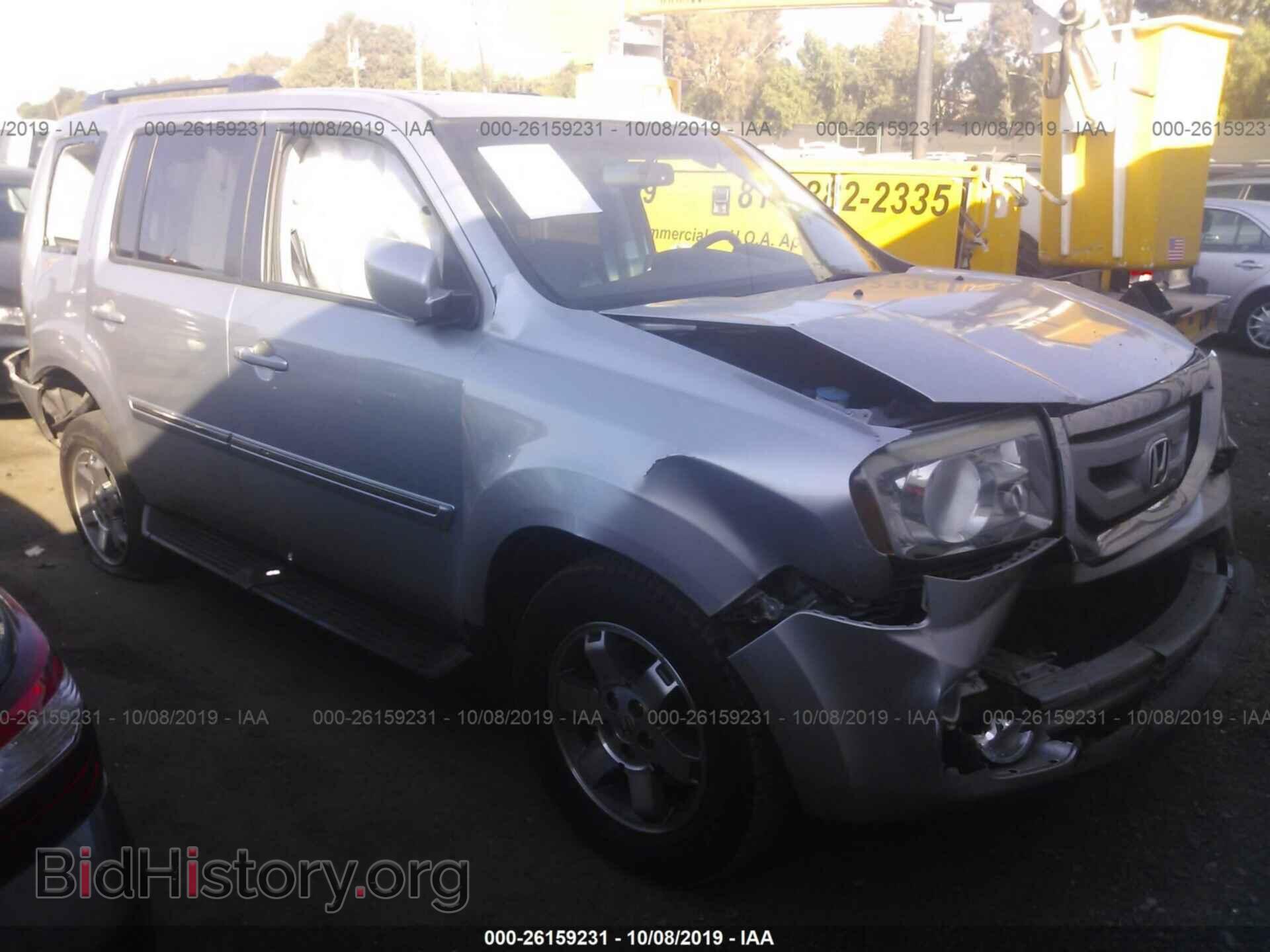 Фотография 5FNYF4H93BB092222 - HONDA PILOT 2011