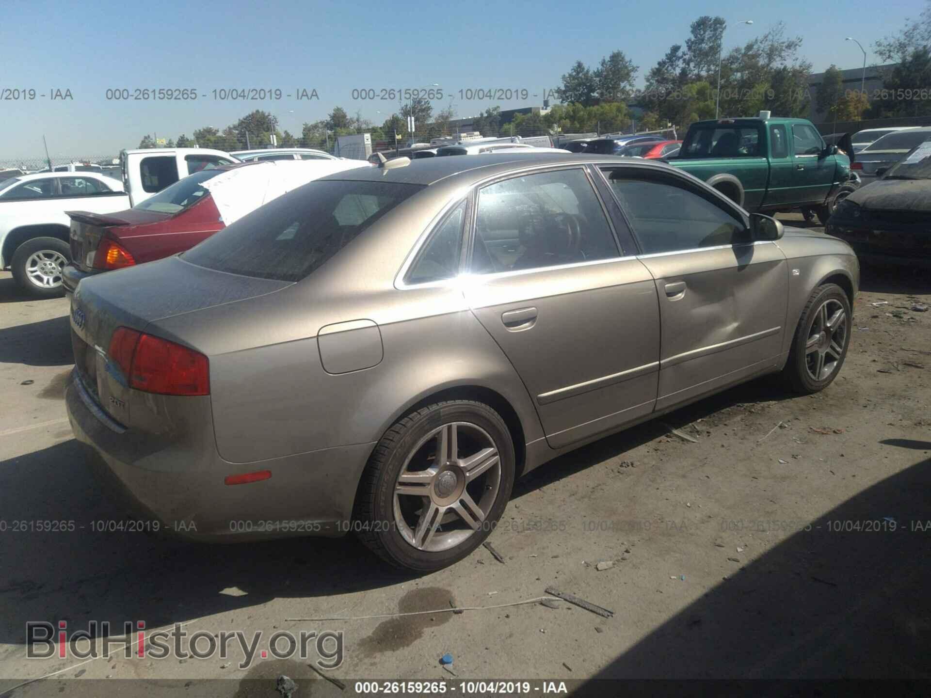 2006 AUDI A4 - VIN: WAUAF78E26A023369 - Фото 4