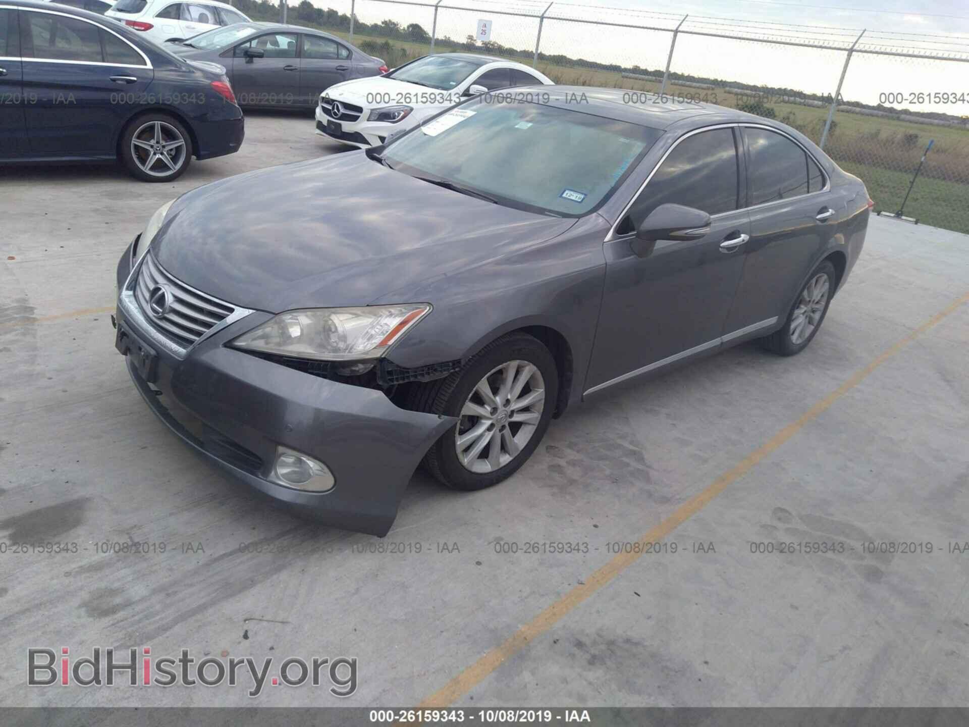 2012 LEXUS ES - VIN: JTHBK1EG0C2480773 - Photo 2
