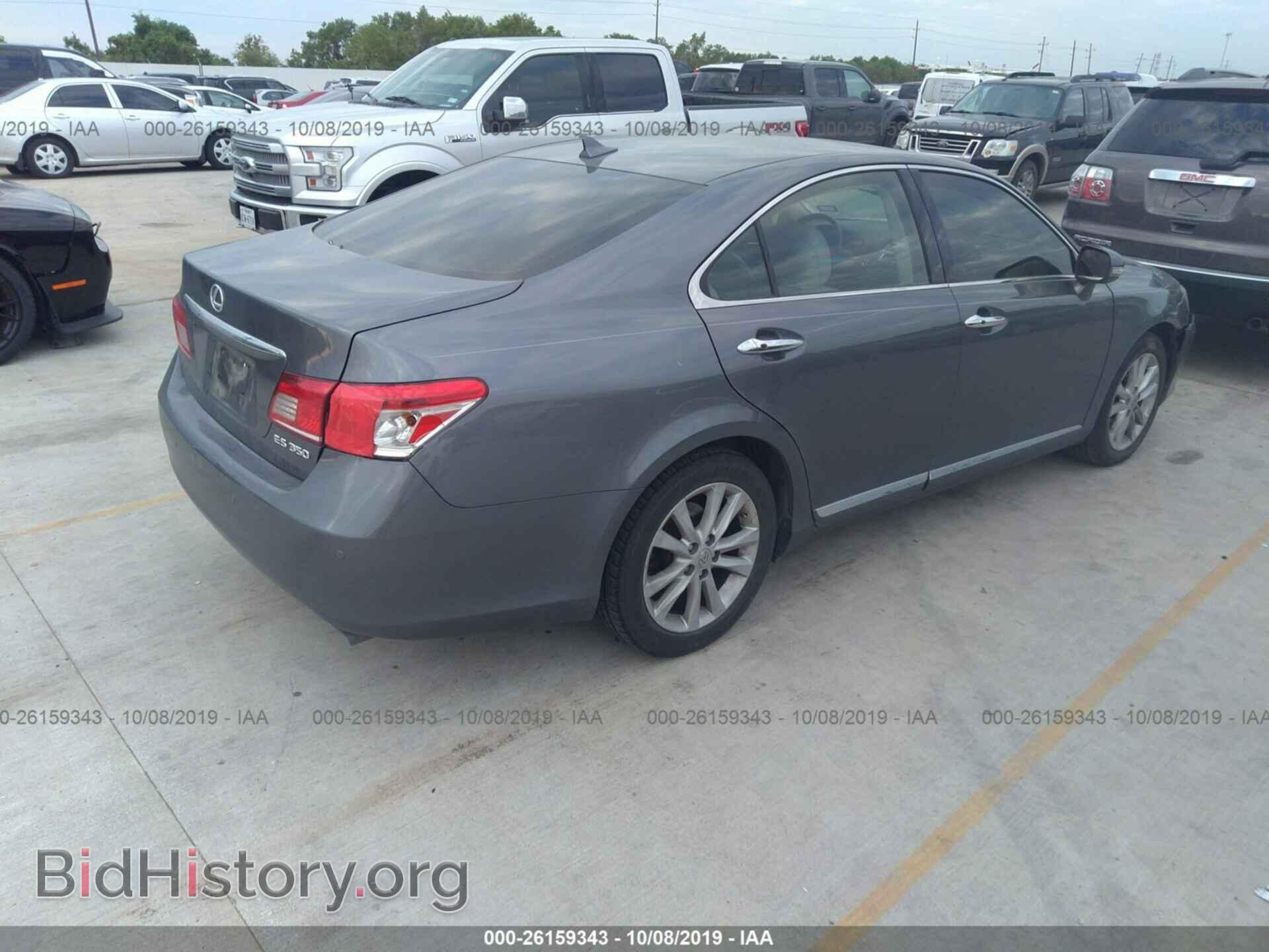 2012 LEXUS ES - VIN: JTHBK1EG0C2480773 - Photo 4