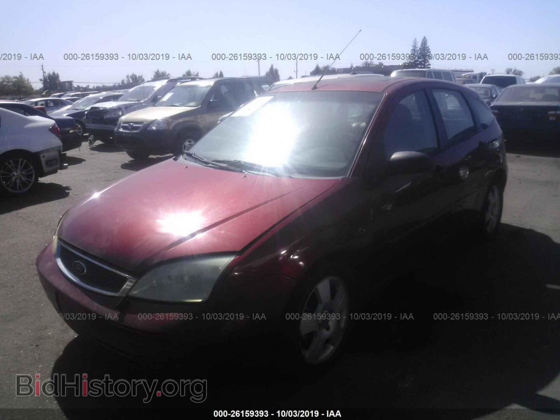 2005 FORD FOCUS - VIN: 3FAHP37N35R148691 - Фото 2