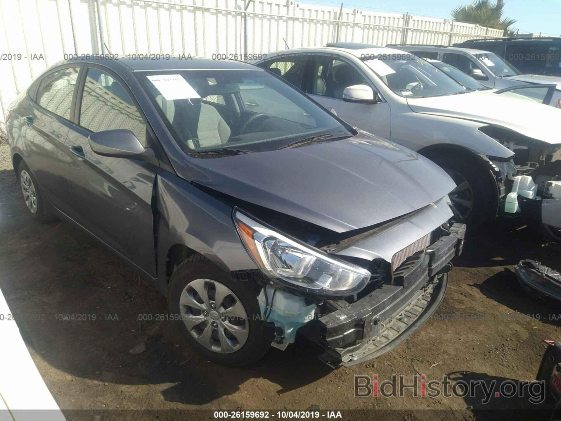 Photo KMHCT4AE0HU242132 - HYUNDAI ACCENT 2017