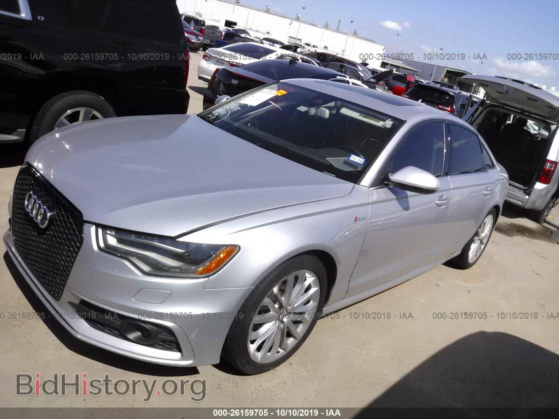 2012 AUDI A6 - VIN: WAUBGAFC3CN003345 - Фото 2