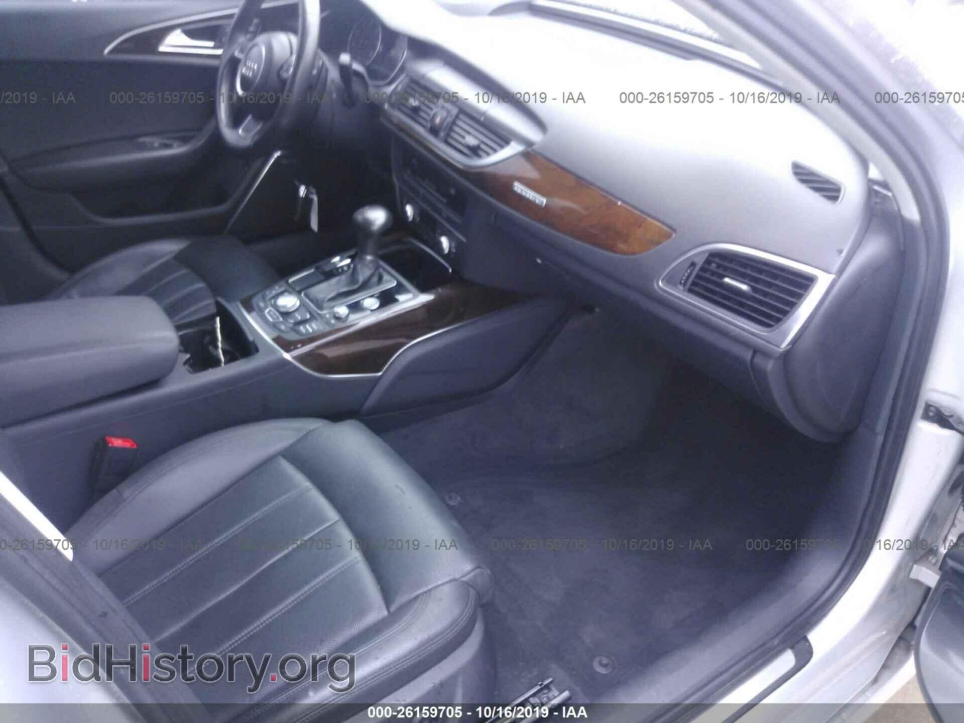 2012 AUDI A6 - VIN: WAUBGAFC3CN003345 - Фото 5