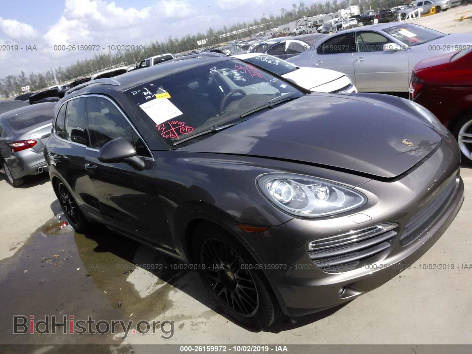 Фотография WP1AB2A21CLA46268 - PORSCHE CAYENNE 2012